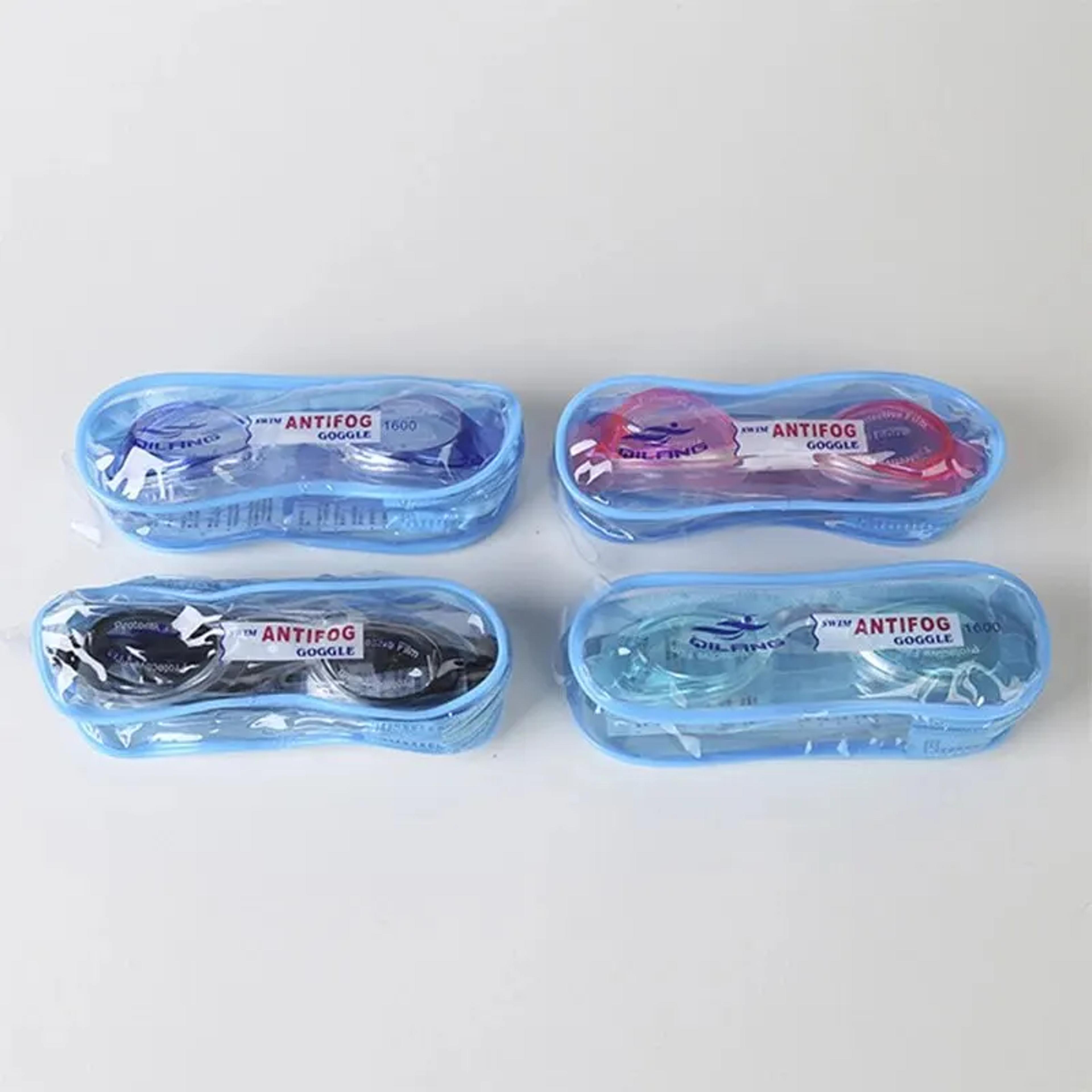 hd anti fog swim goggles with silicone seal for adults and kids