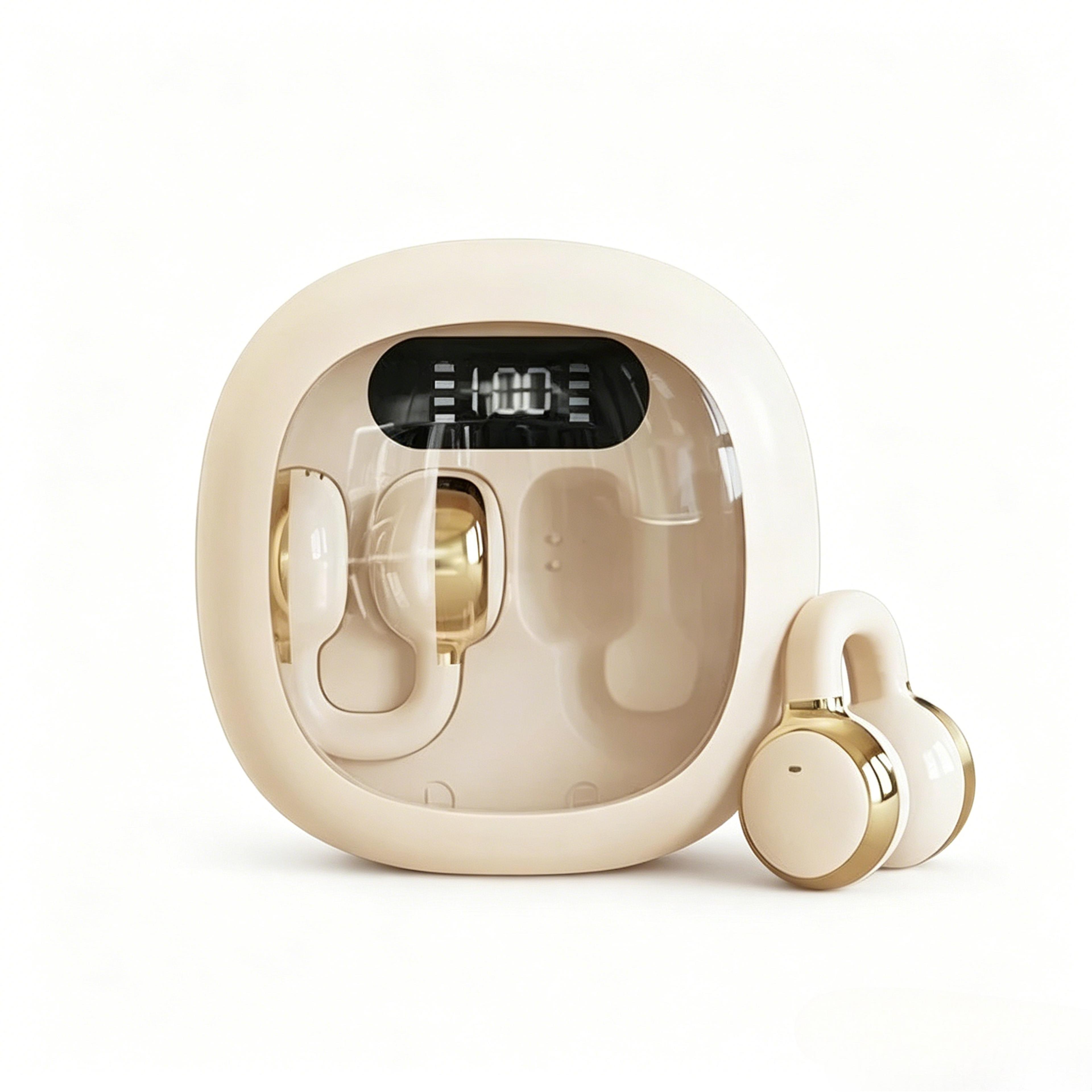 ear clip wireless earbuds with hifi open ear sound