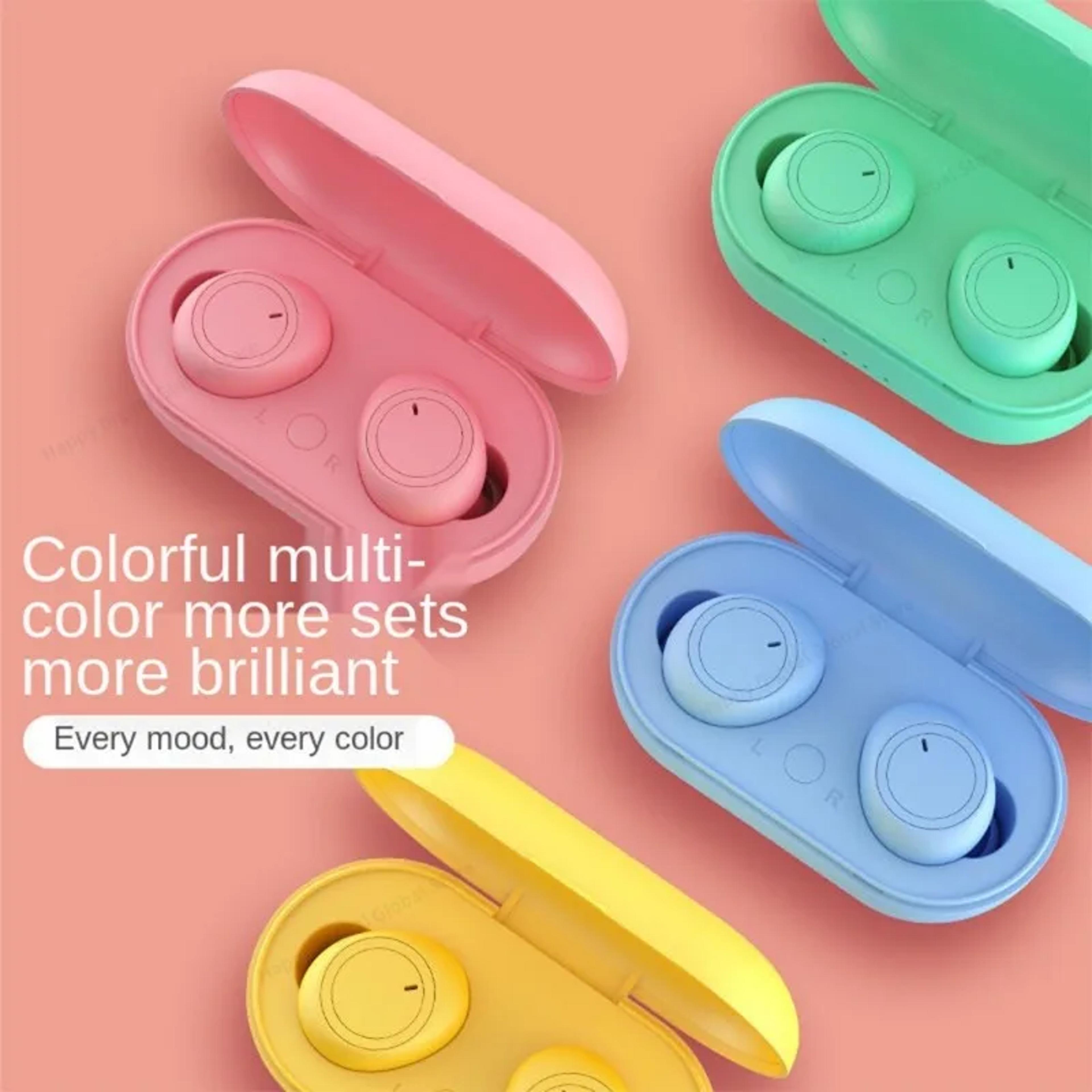 macaron bluetooth wireless earbuds waterproof tws sport headphones
