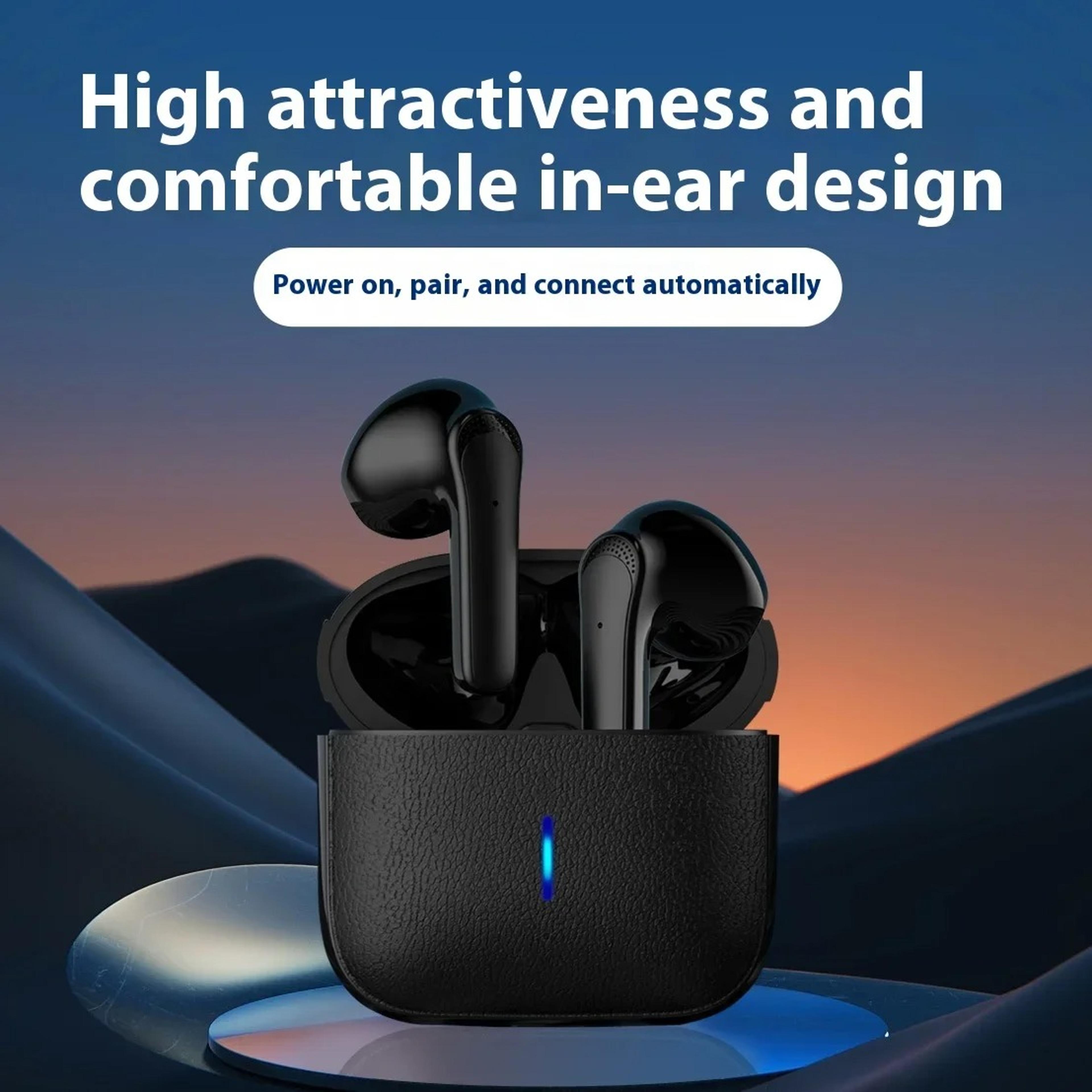 mini invisible tws wireless earbuds bluetooth hifi stereo noise cancelling earphones with microphone