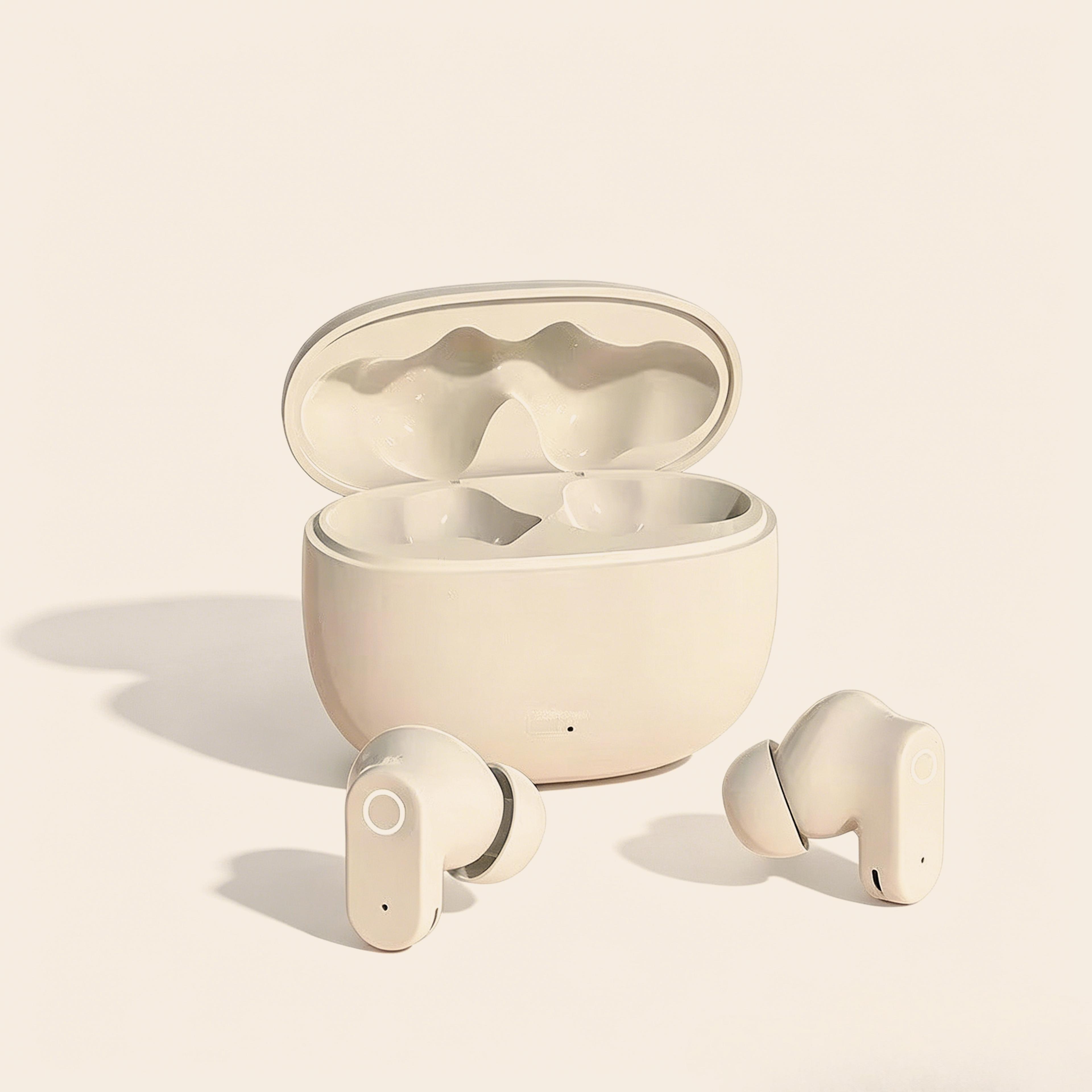 comfort fit waterproof wireless earbuds with upgraded sound for sports and daily use