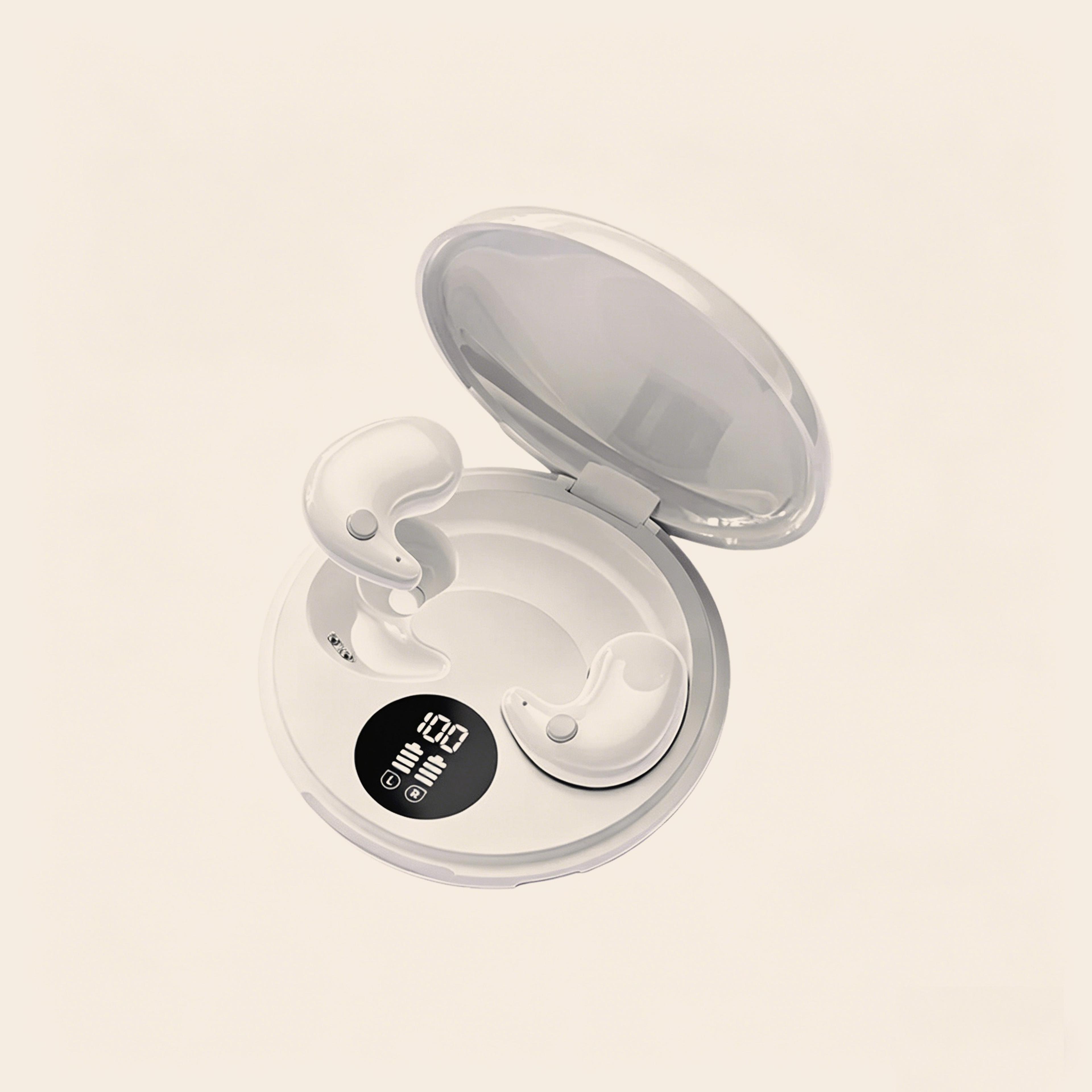 ultra slim sleep earbuds wireless bluetooth side sleeping headphones with immersive sound comfort