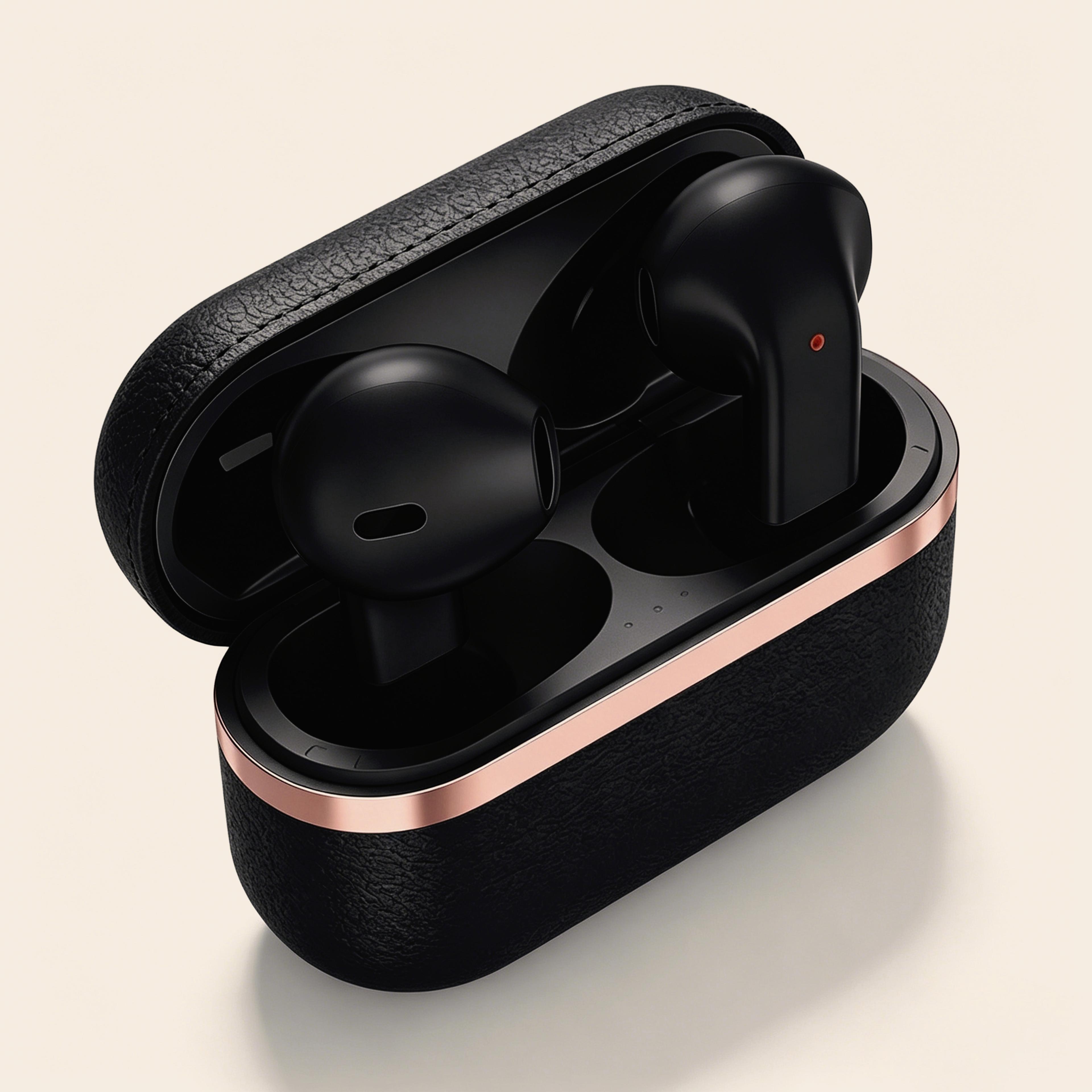 wireless earbuds semi in ear bluetooth headphones with mic long battery