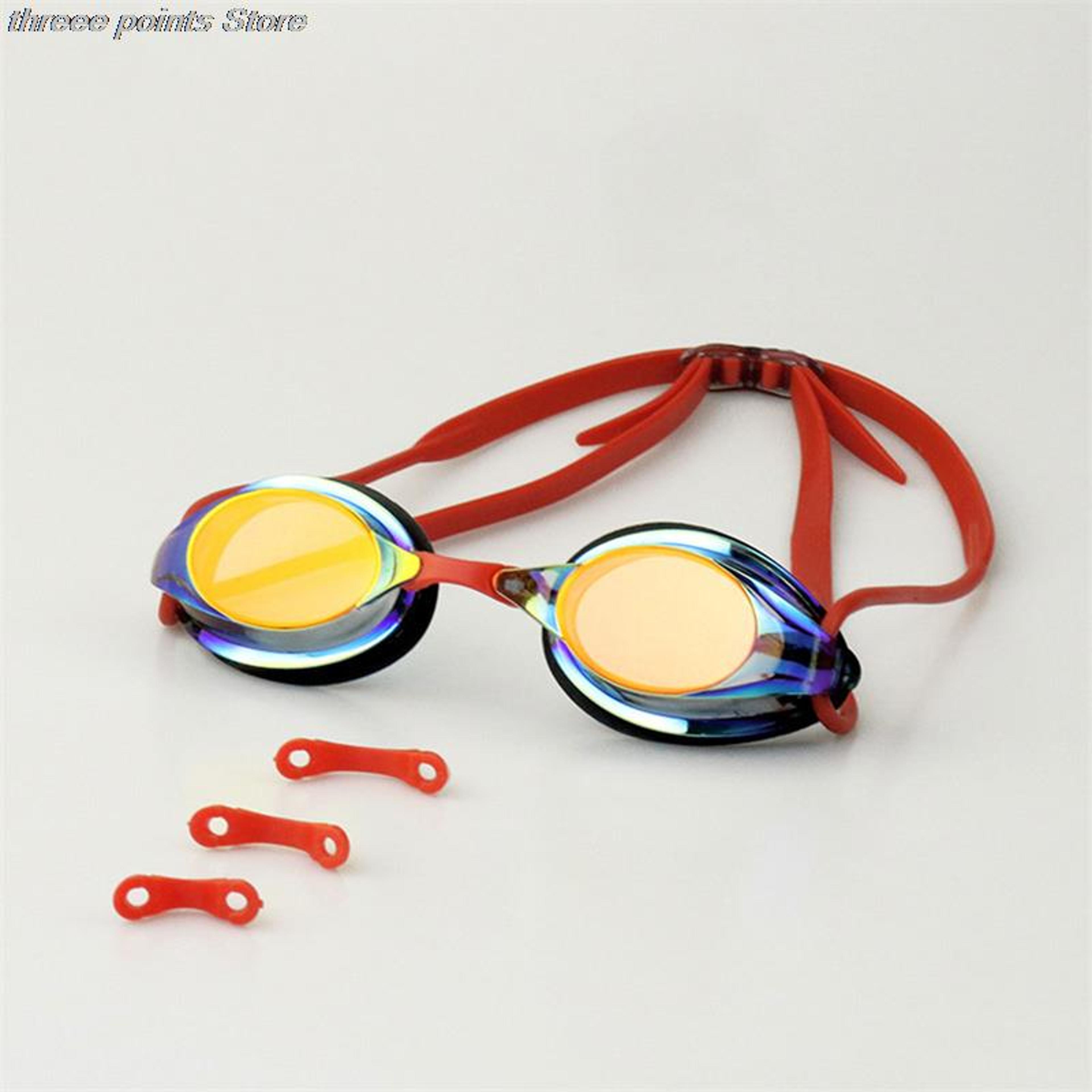 professional anti fog swimming goggles for adults racing and training