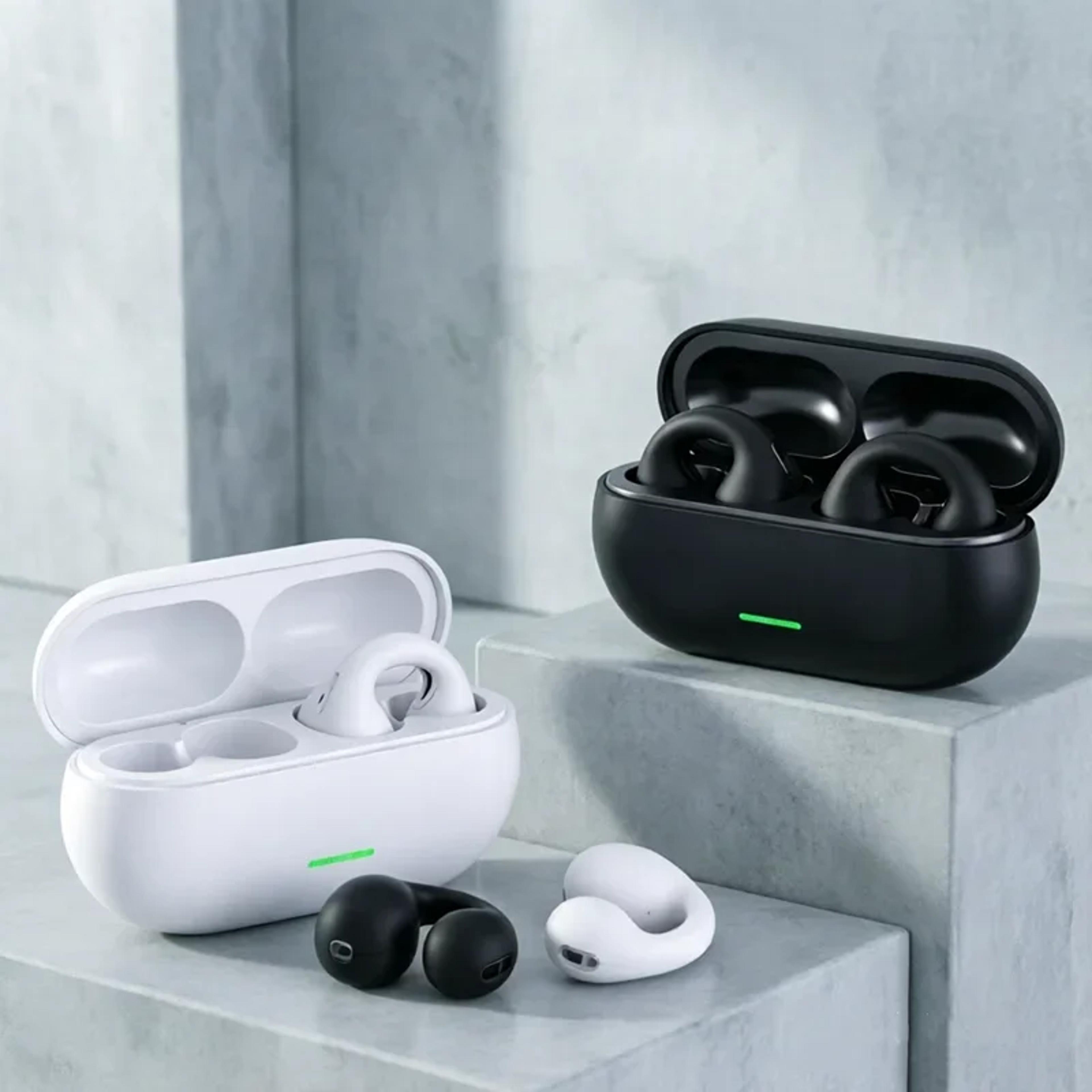 fone bluetooth air conduction wireless clip ear headphones for sports calls and gaming