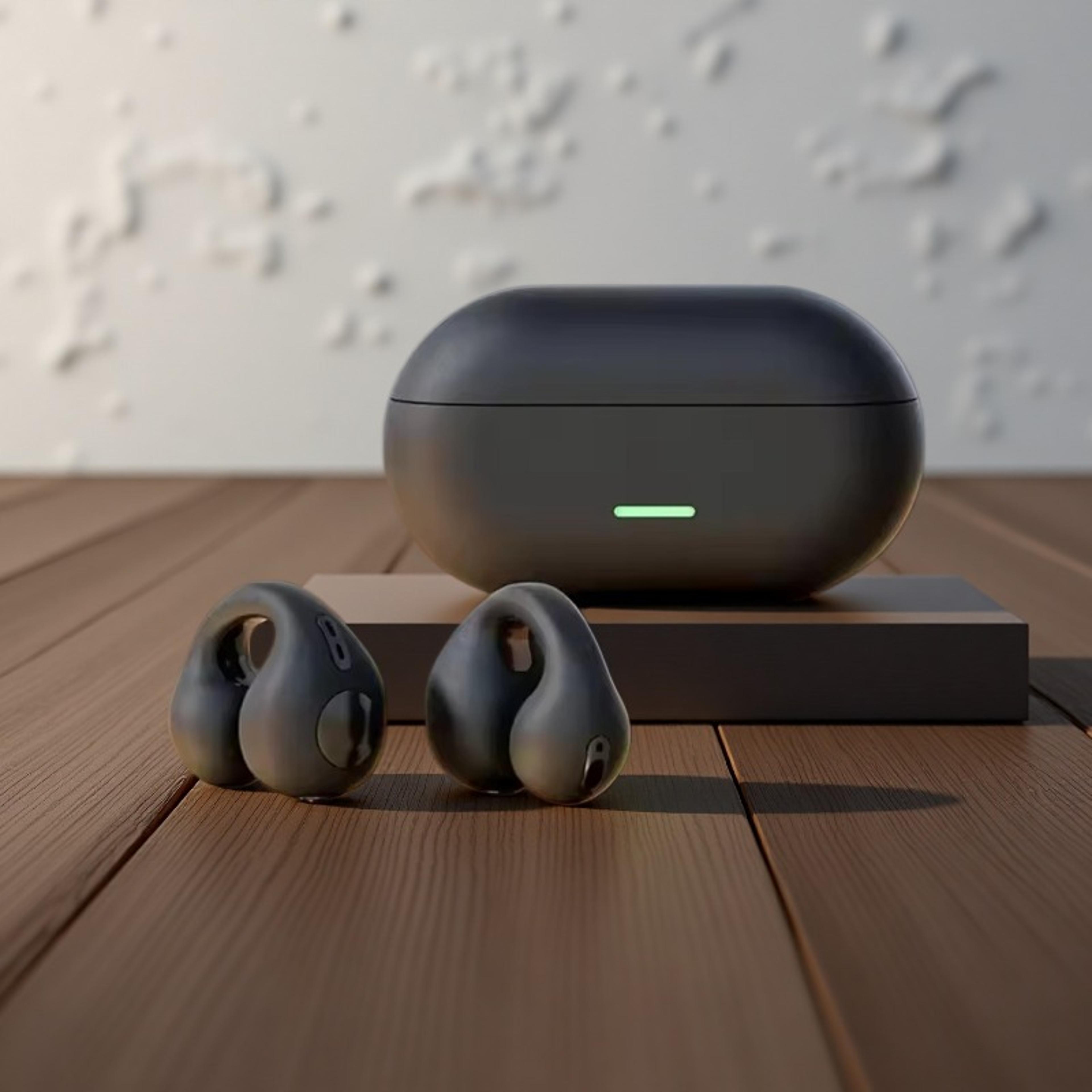 open ear bone conduction headphones with bluetooth