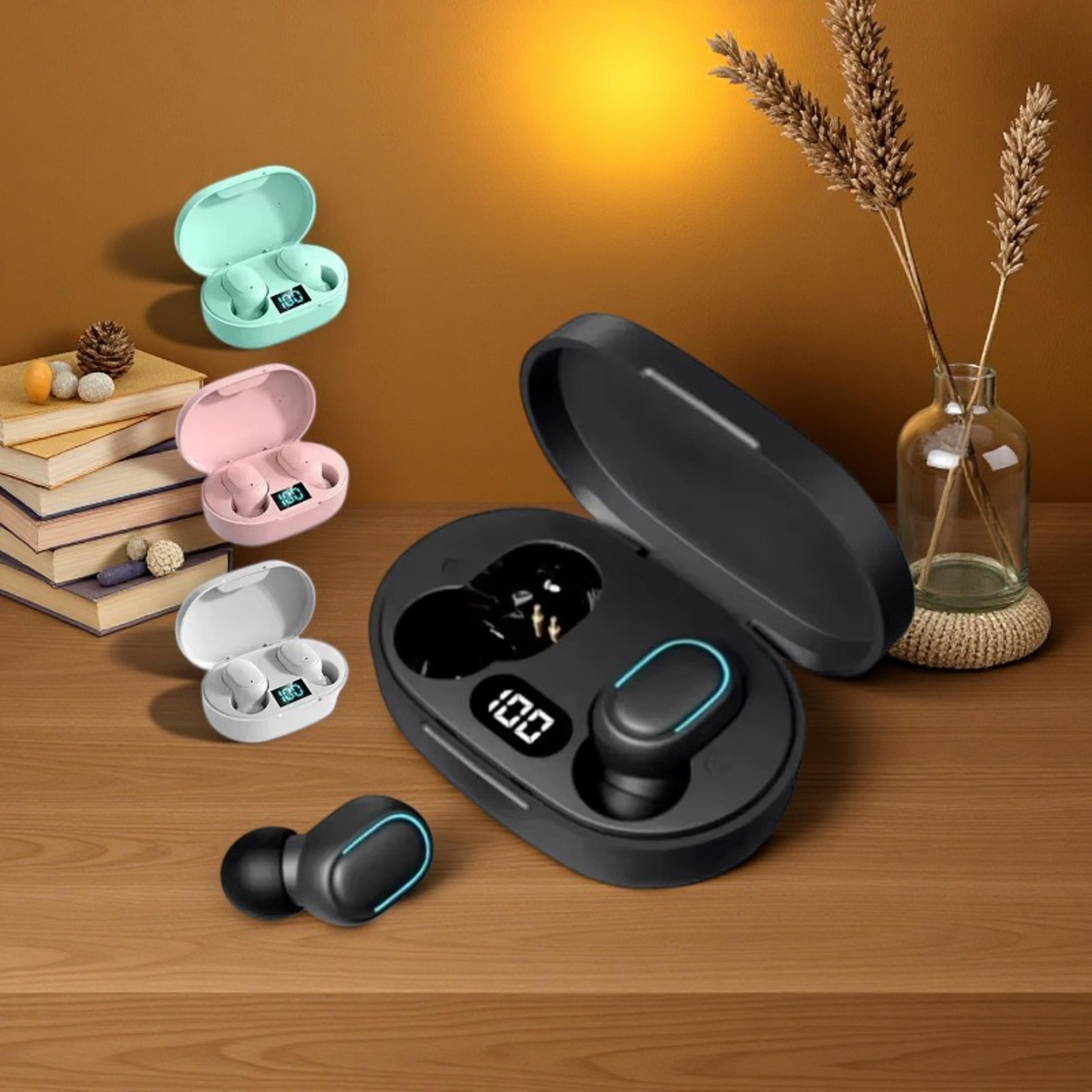 true wireless bluetooth earbuds with microphone and noise reduction