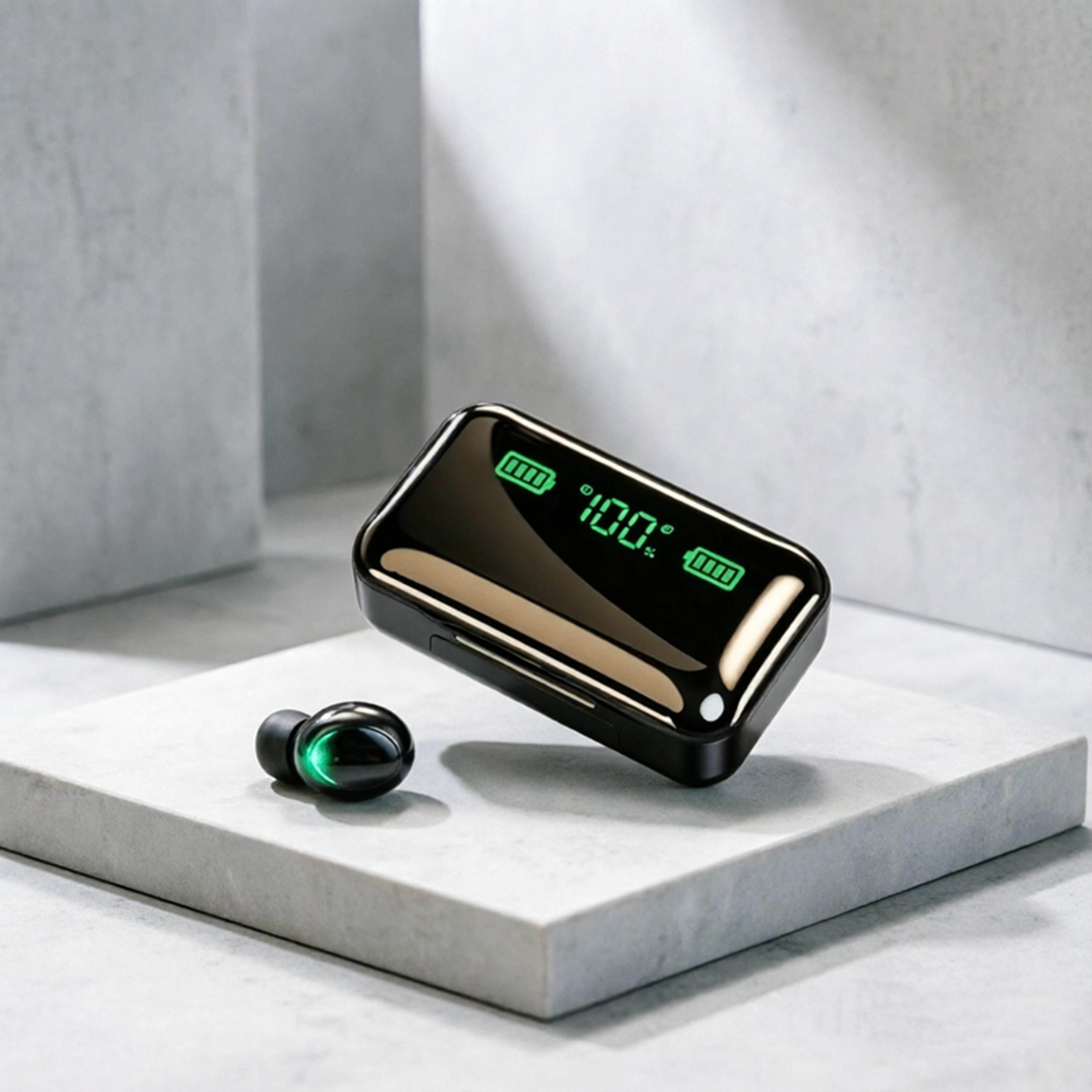 bass tws wireless earbuds with touch control