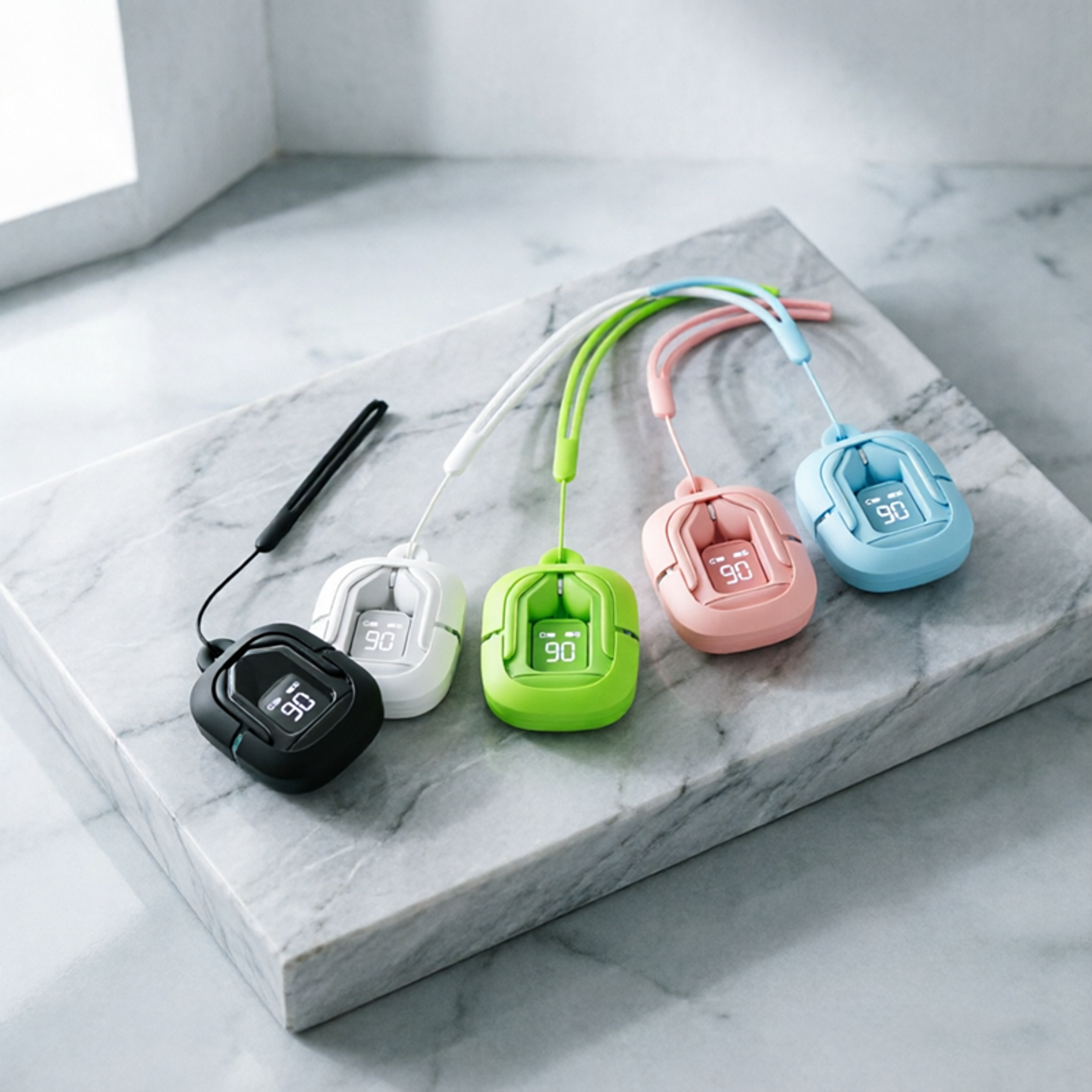 wireless bluetooth noise cancelling headphones with protective case