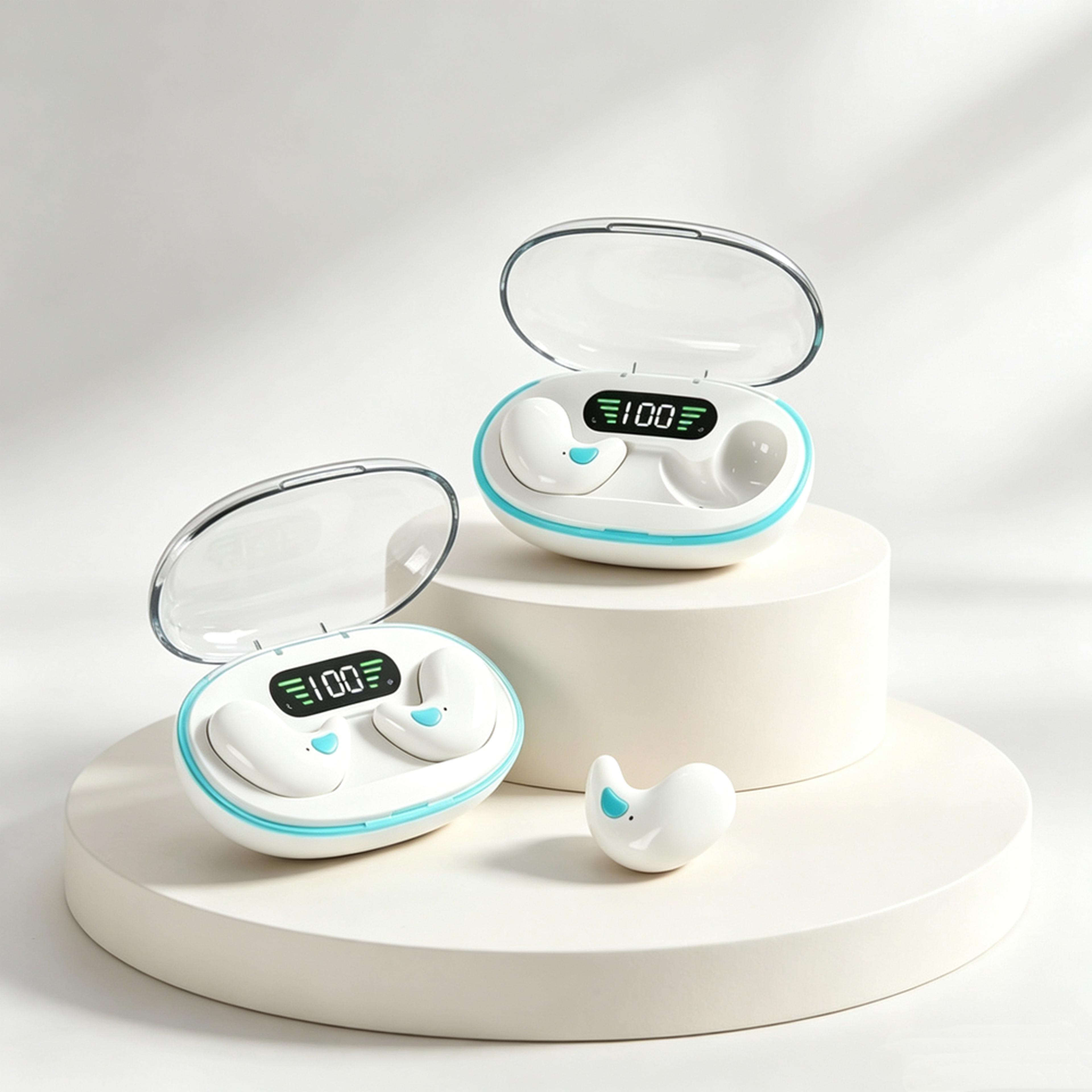 wireless bluetooth earbuds with noise reduction for sport gaming and daily use