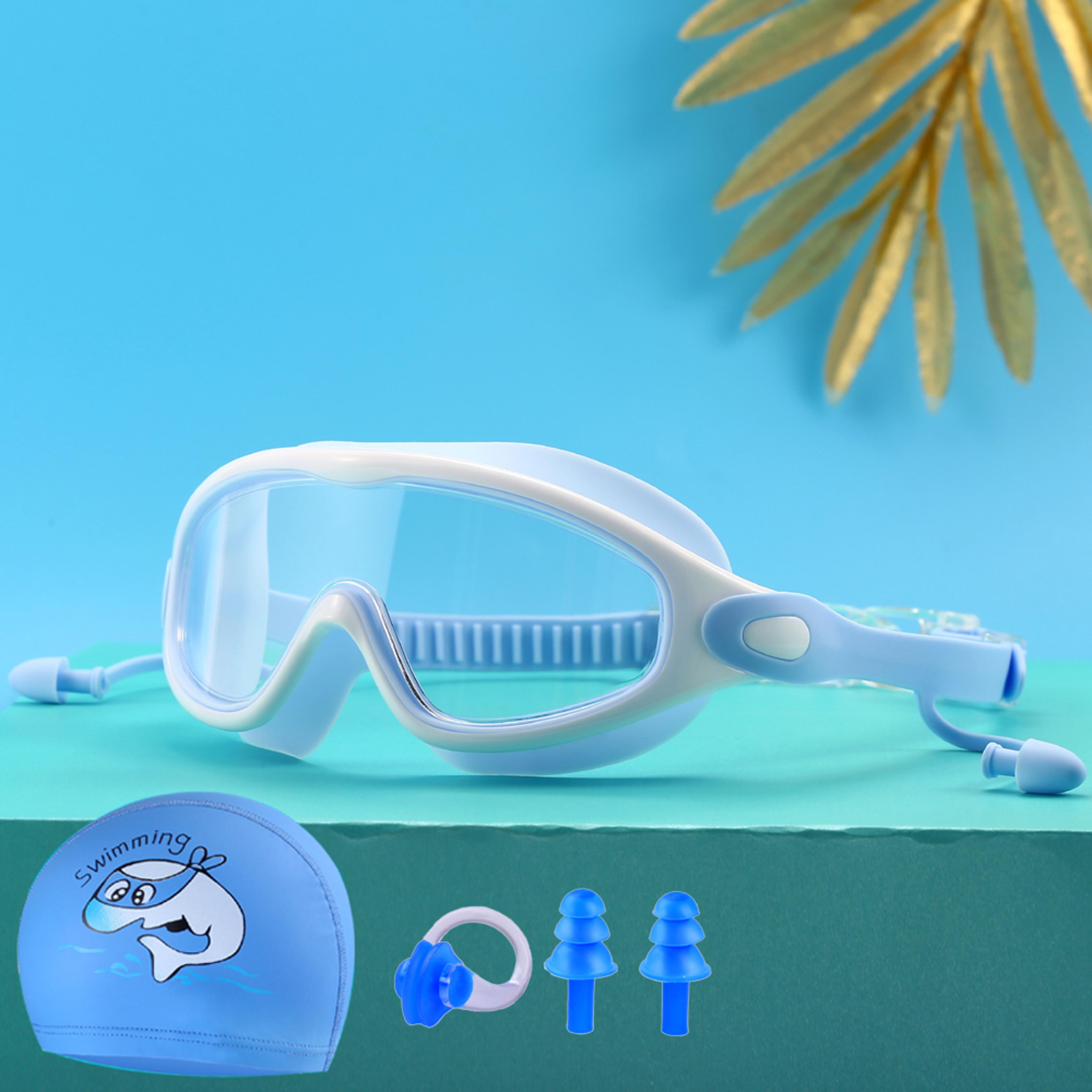 kids swimming goggles high definition anti fog waterproof diving goggles for boys and girls