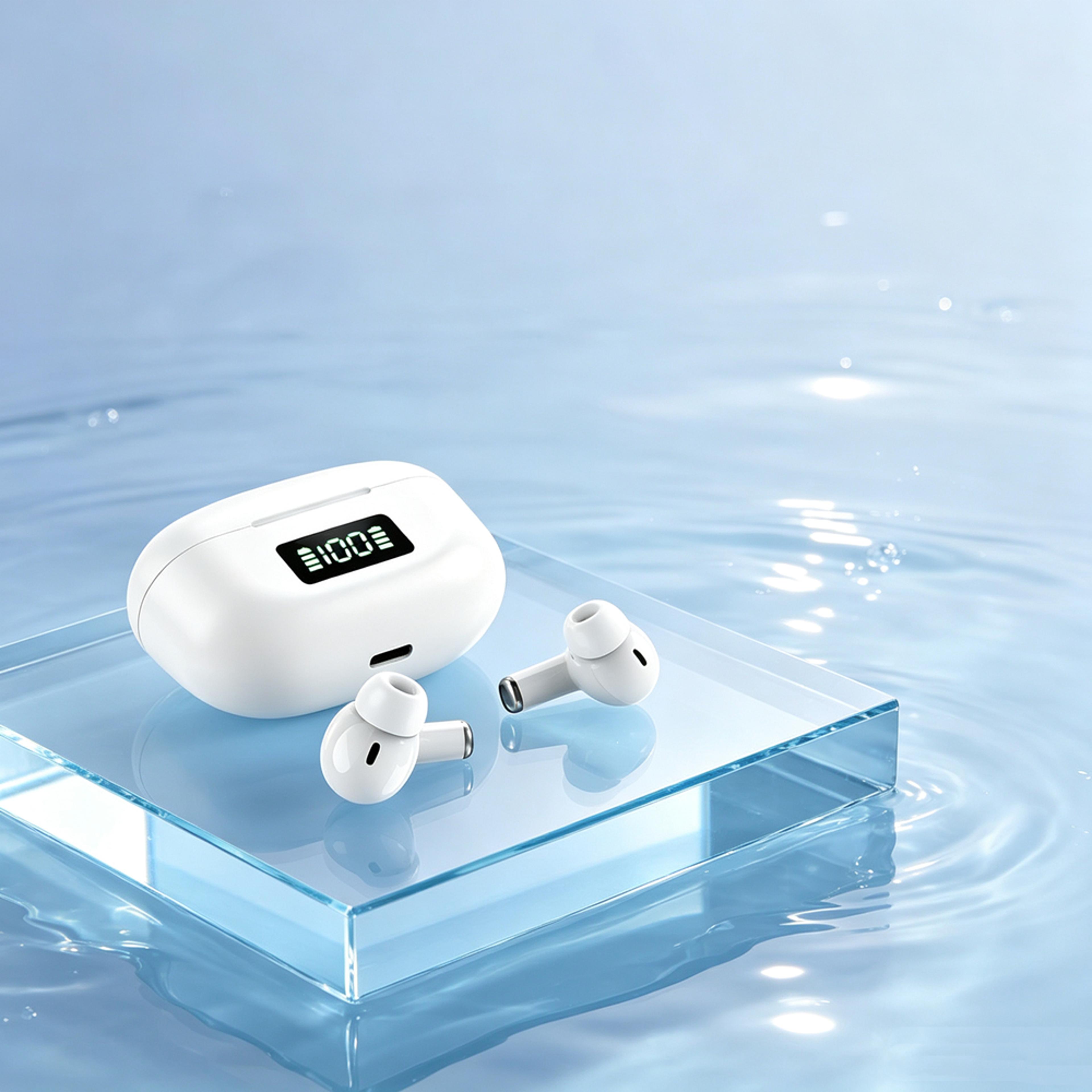 invisible bluetooth earbuds with mic hifi wireless earphones