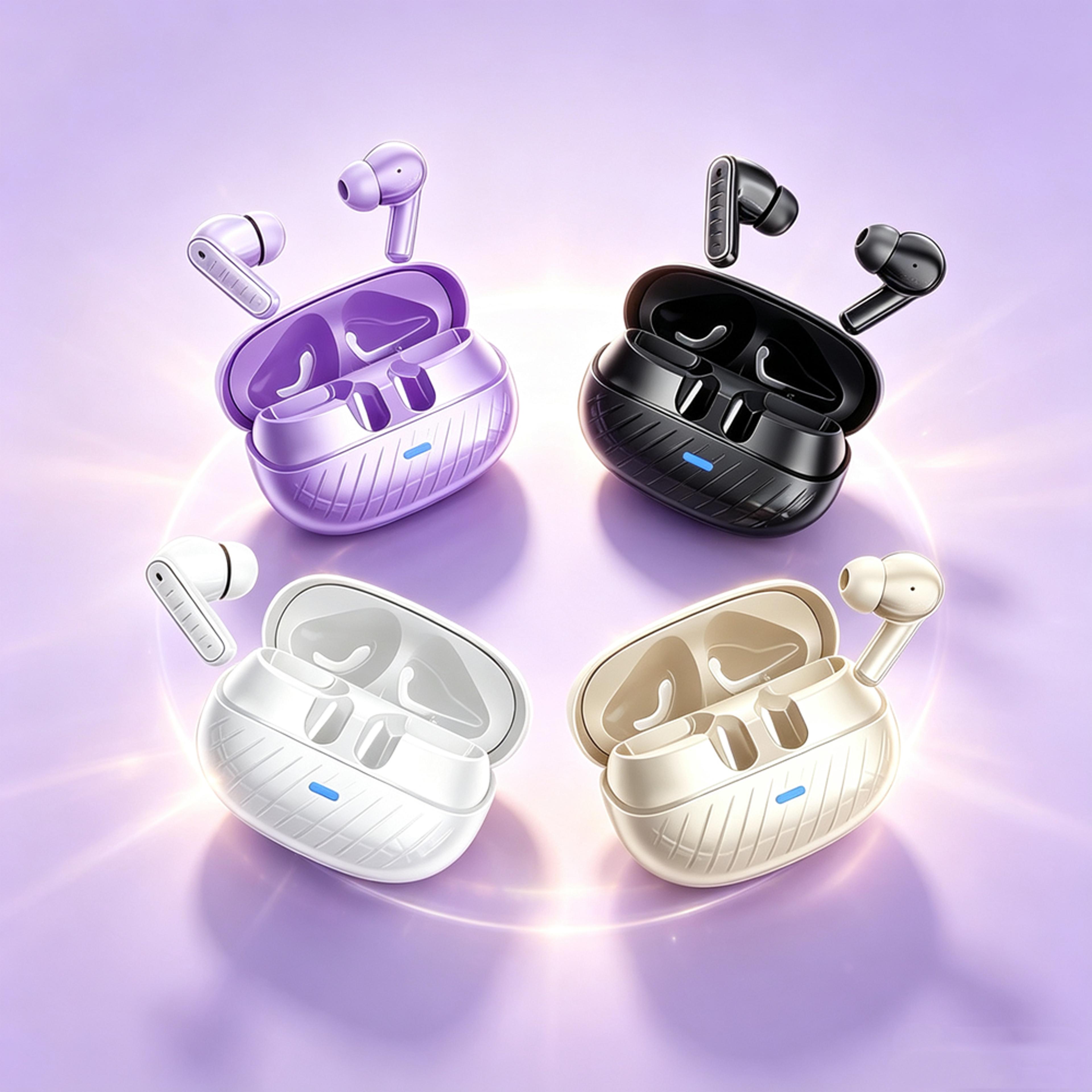 wireless bluetooth earphones low latency gaming headset with hifi audio and long battery life
