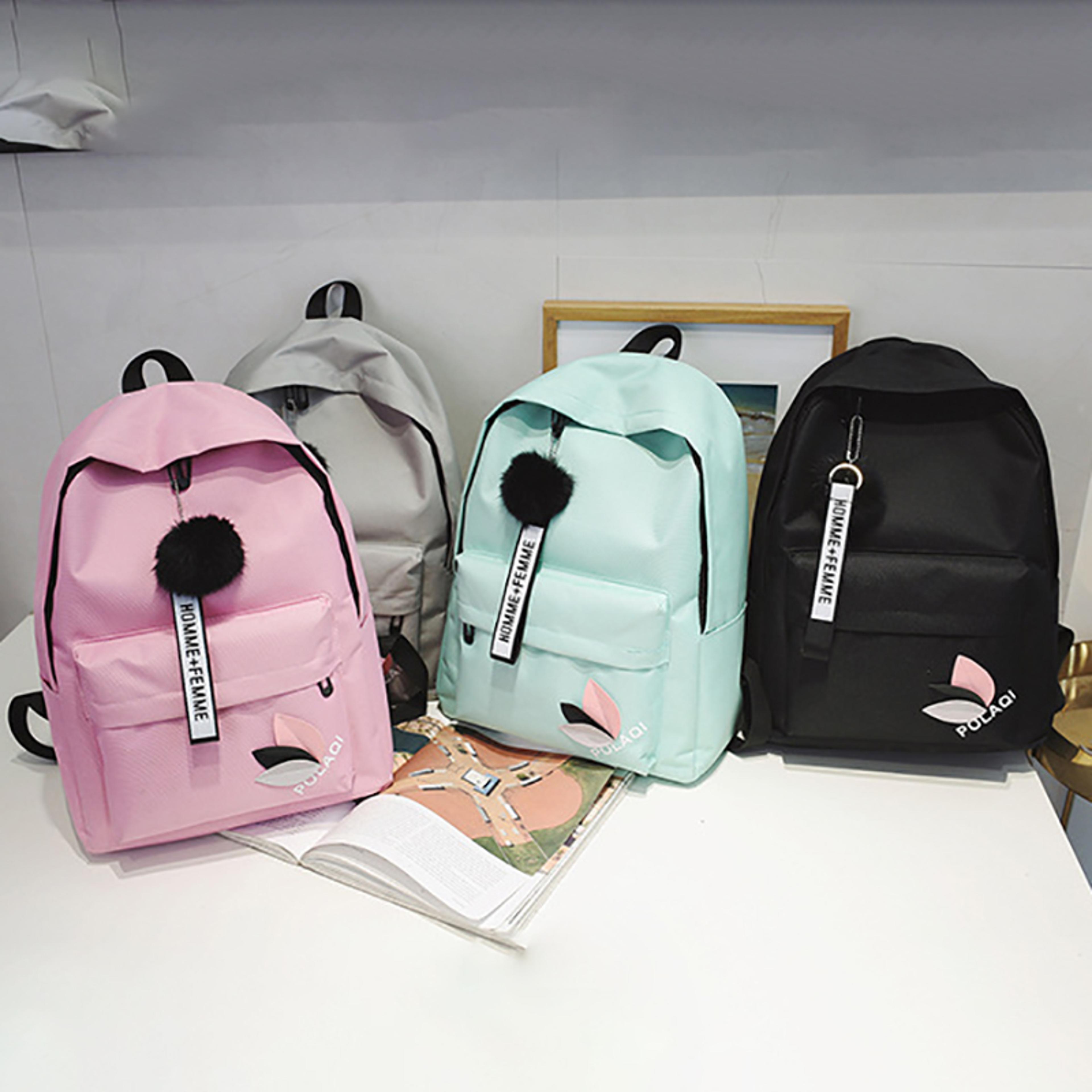 waterproof large capacity school backpack for teen girls