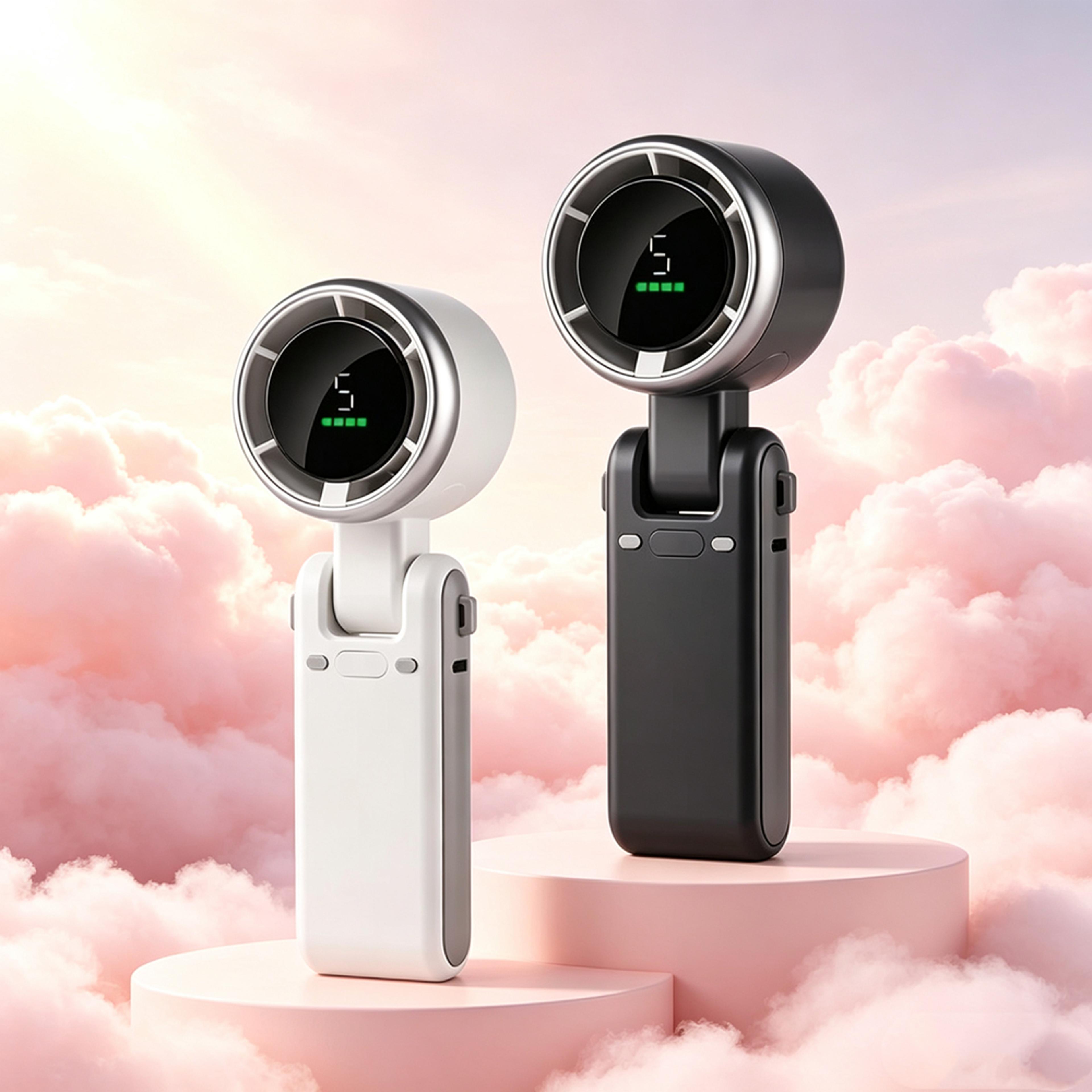 splash proof portable handheld fan & personal air conditioner fan