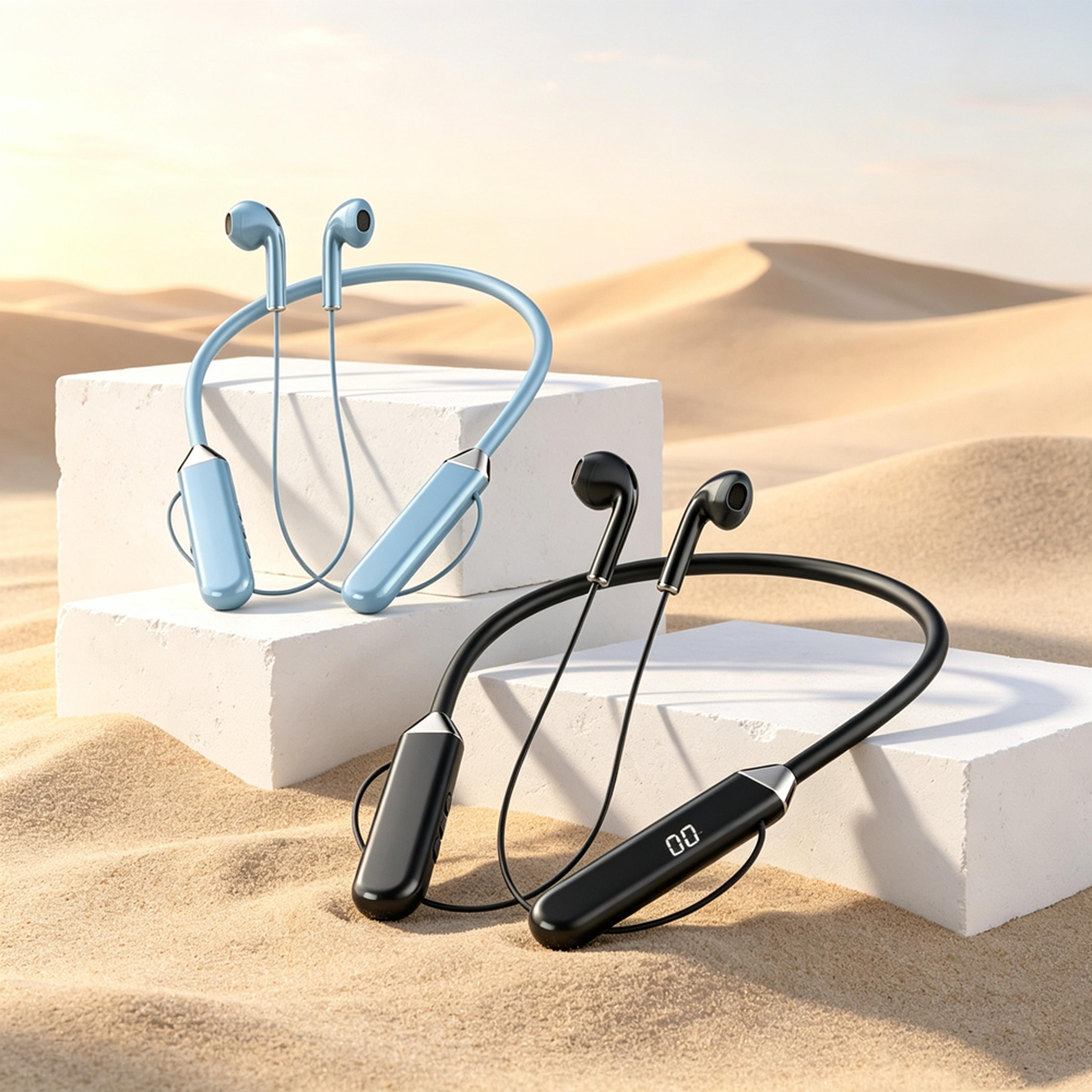 smart sensing wireless bluetooth earbuds with auto pause & hd sound