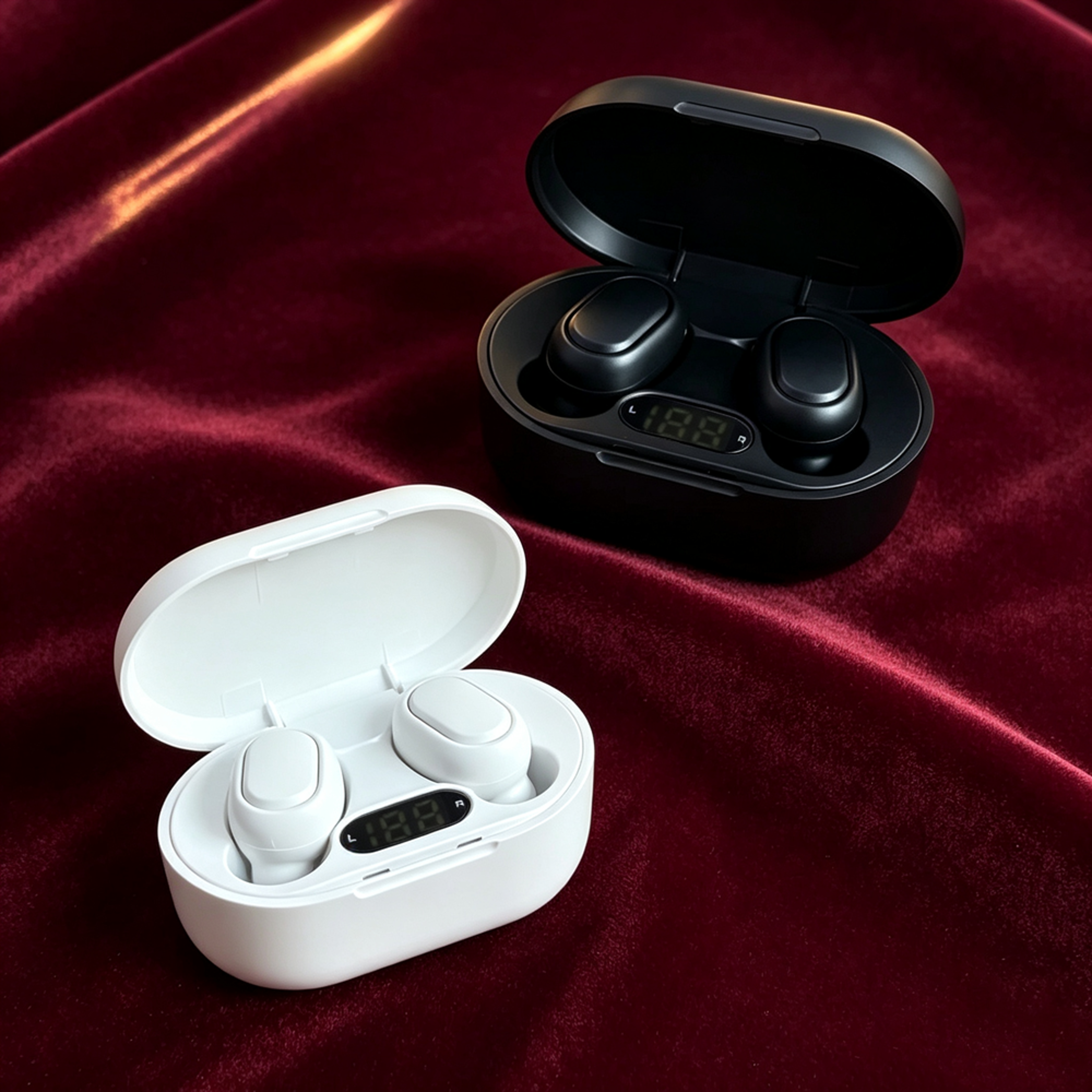 wireless tws bluetooth earphones with noise cancelling and clear sound