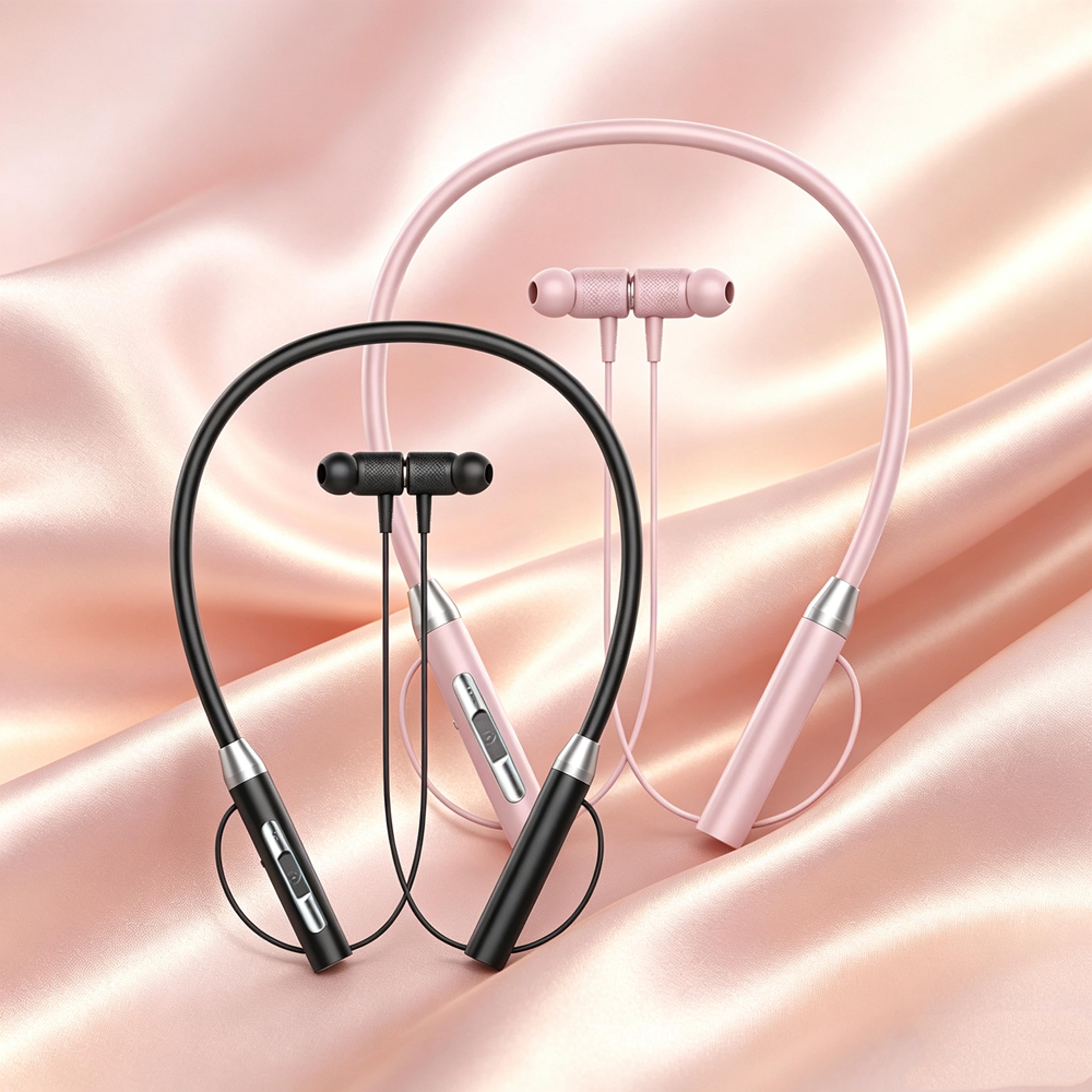 adaptive noise cancelling wireless bluetooth earbuds with immersive sound and touch control
