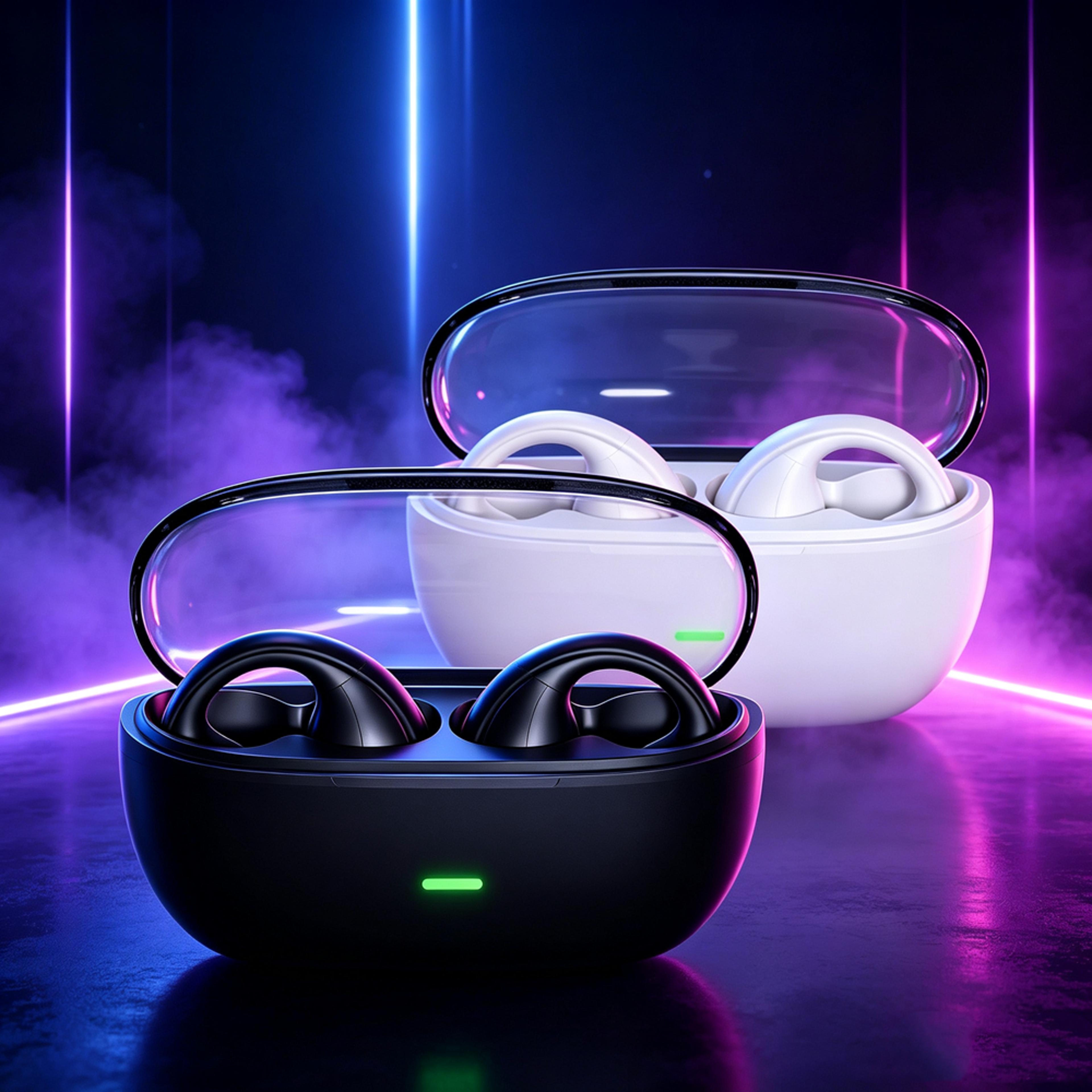 wireless bluetooth earbuds with auto pause smart touch controls and hd sound