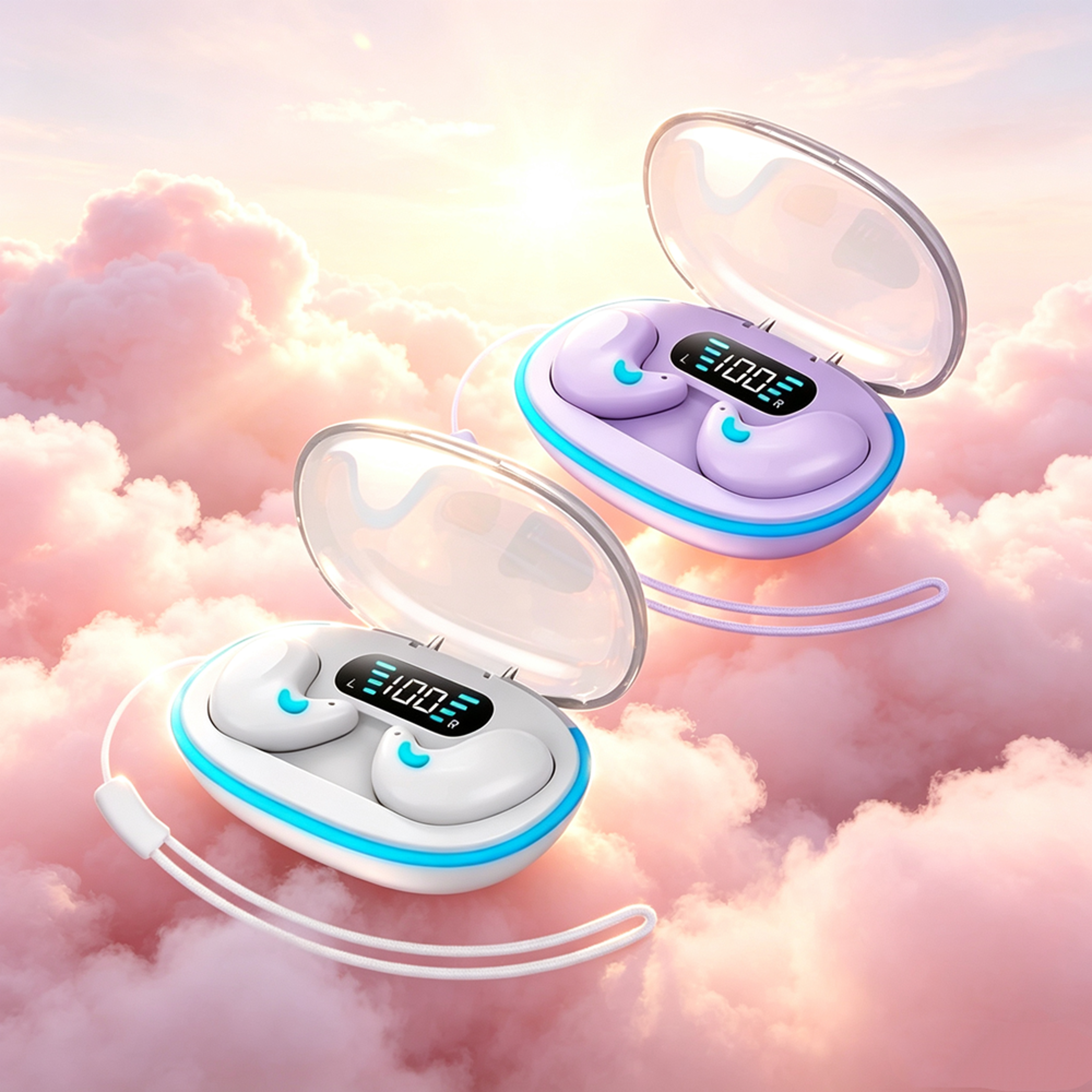 ai noise cancelling wireless bluetooth earbuds with clear voice calling
