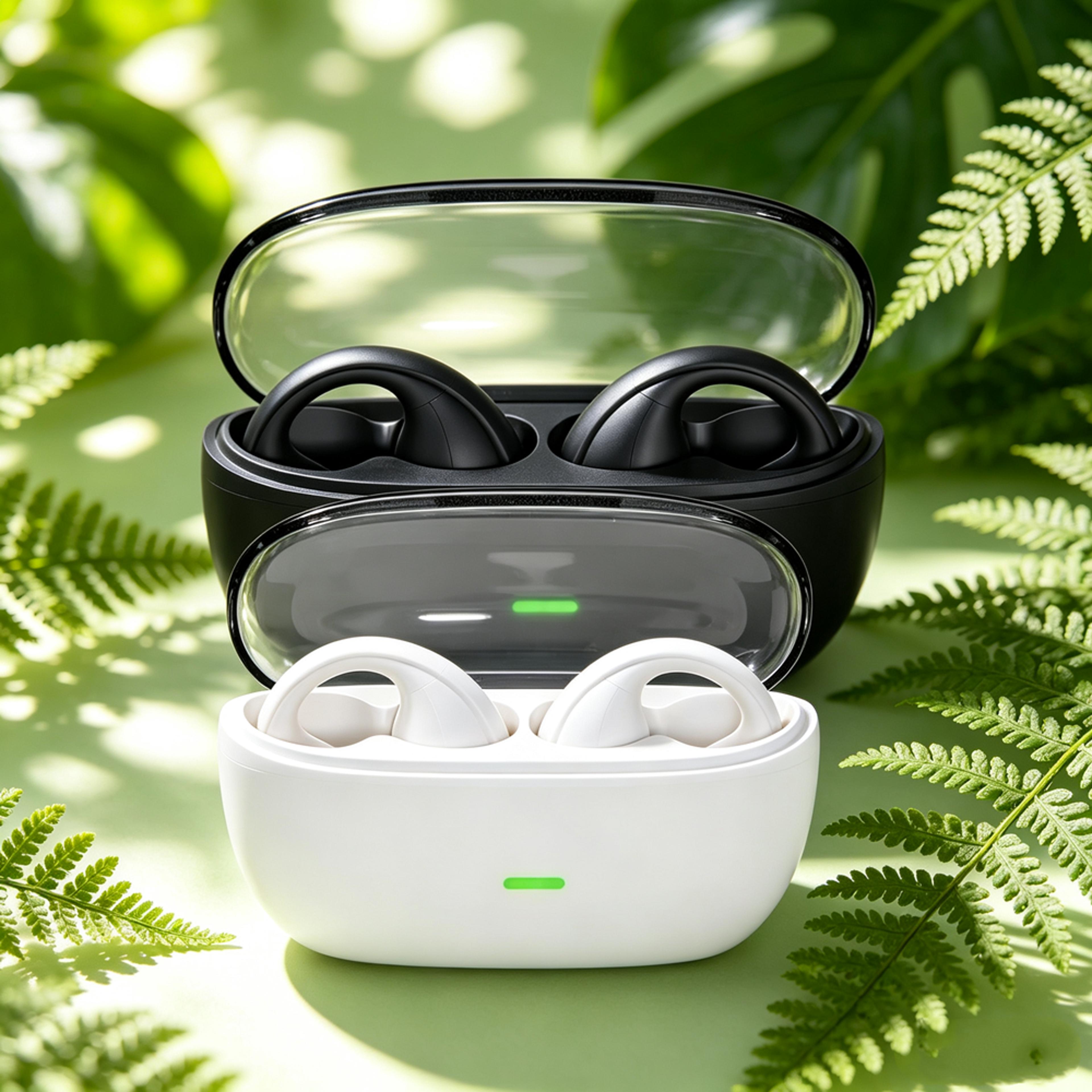 wireless bluetooth earbuds with long battery life high capacity tws headphones for travel and daily use