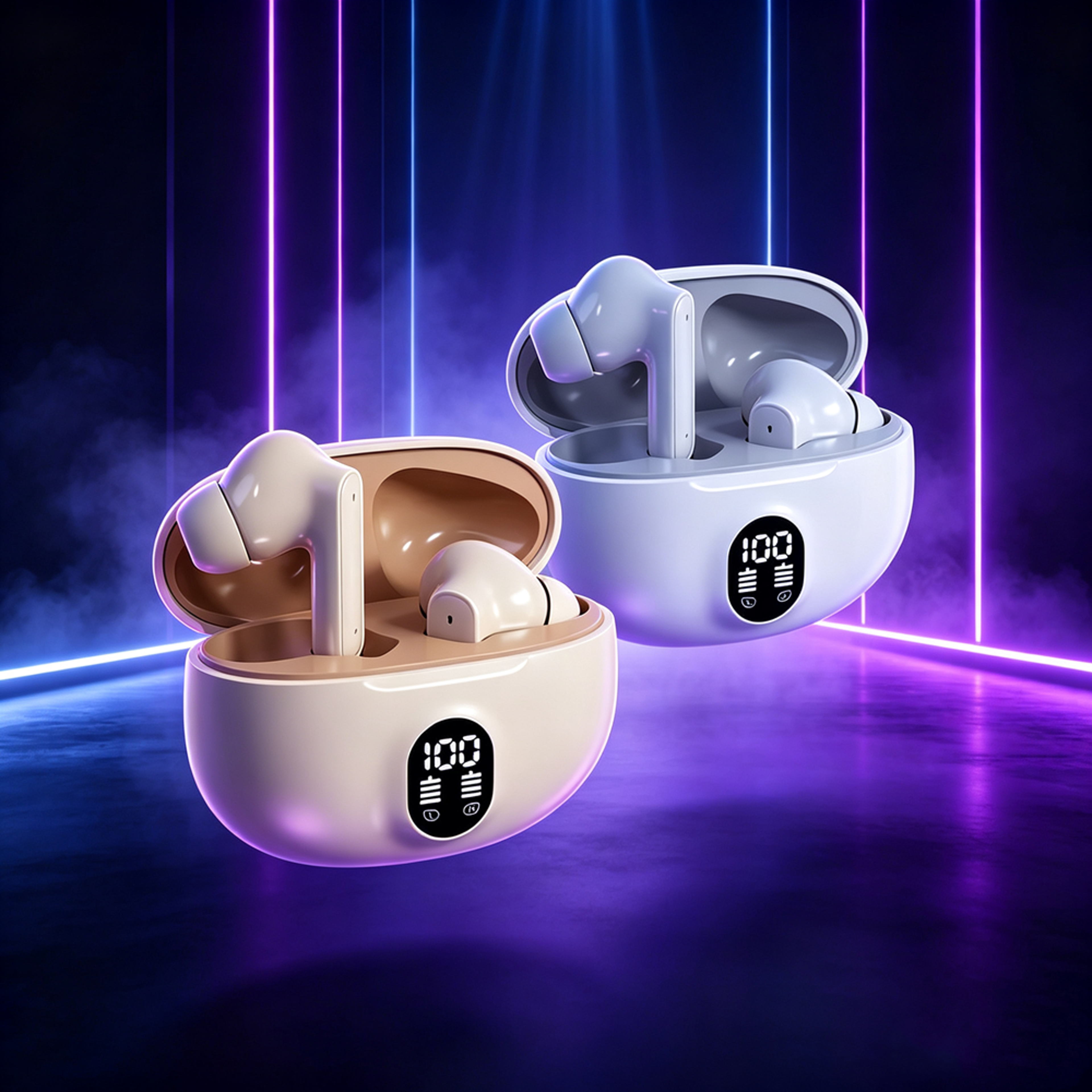 tws bluetooth wireless earbuds with clear calls and seamless connectivity
