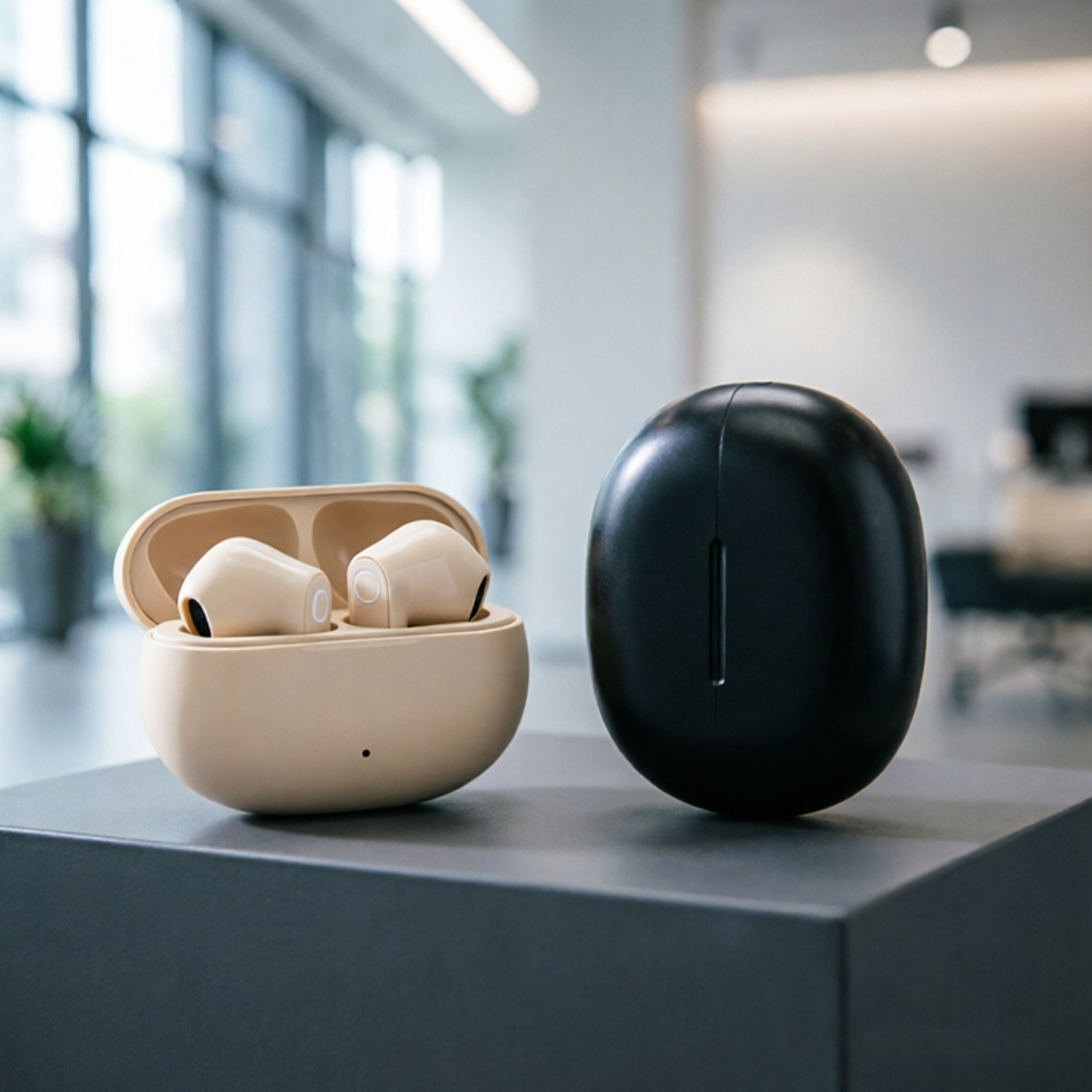 tws bluetooth wireless earbuds with noise reduction for music gaming calls