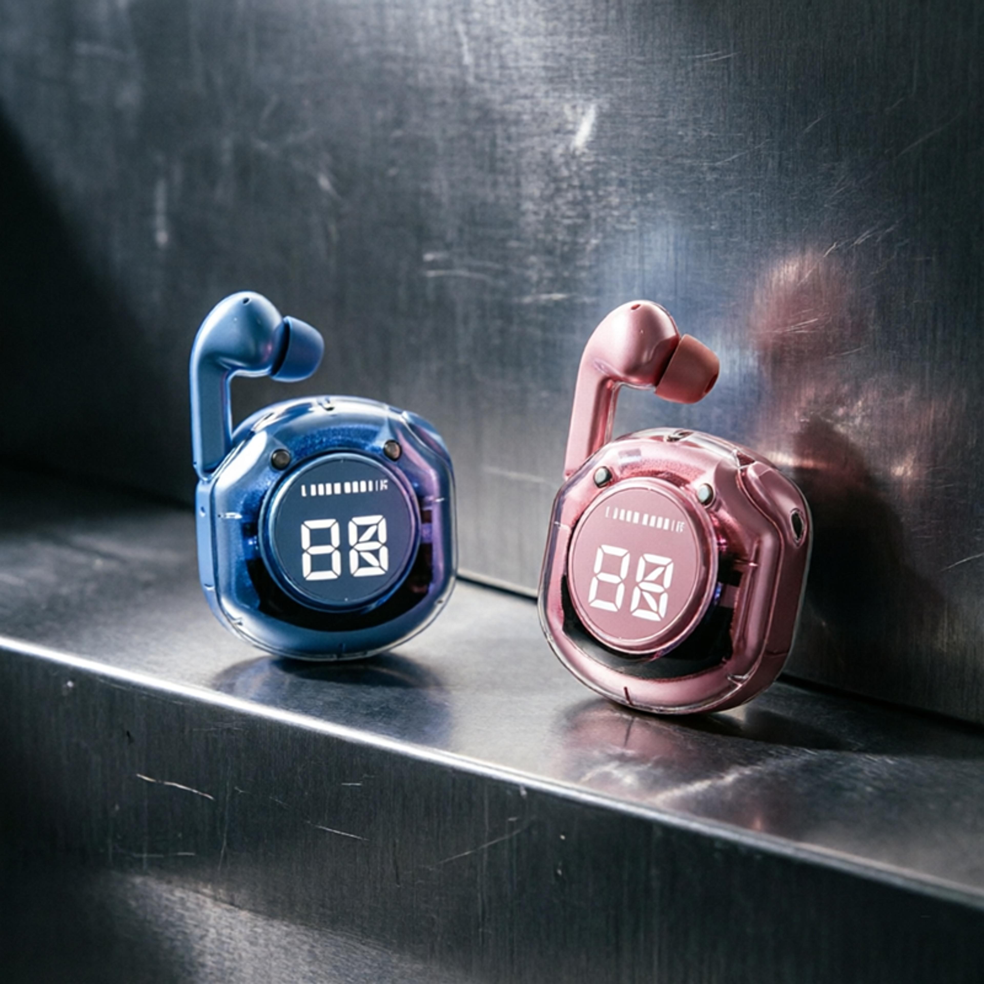 bluetooth wireless earbuds noise canceling sports gaming headphones