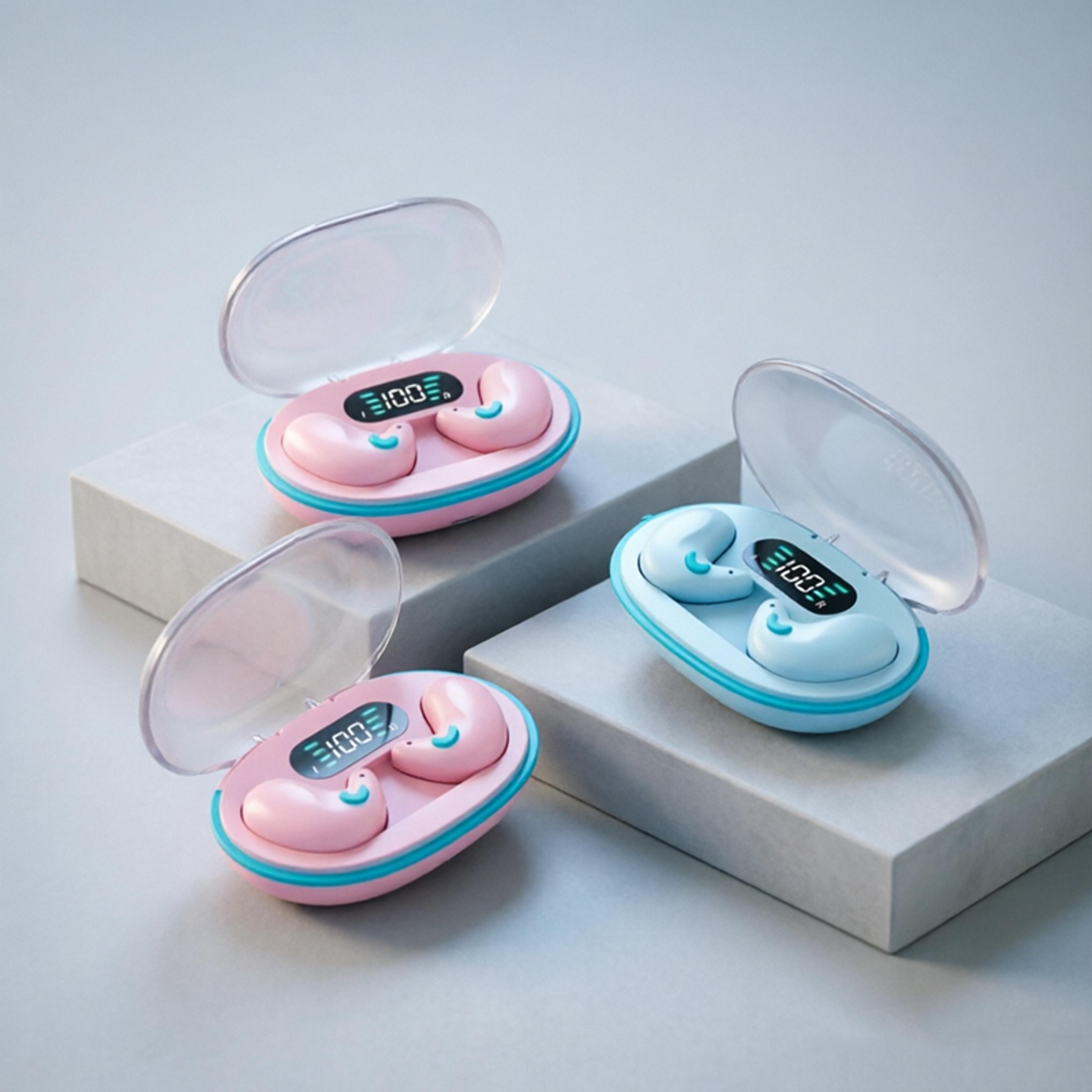 mini sleep earbuds wireless bluetooth headphones waterproof stereo earphones