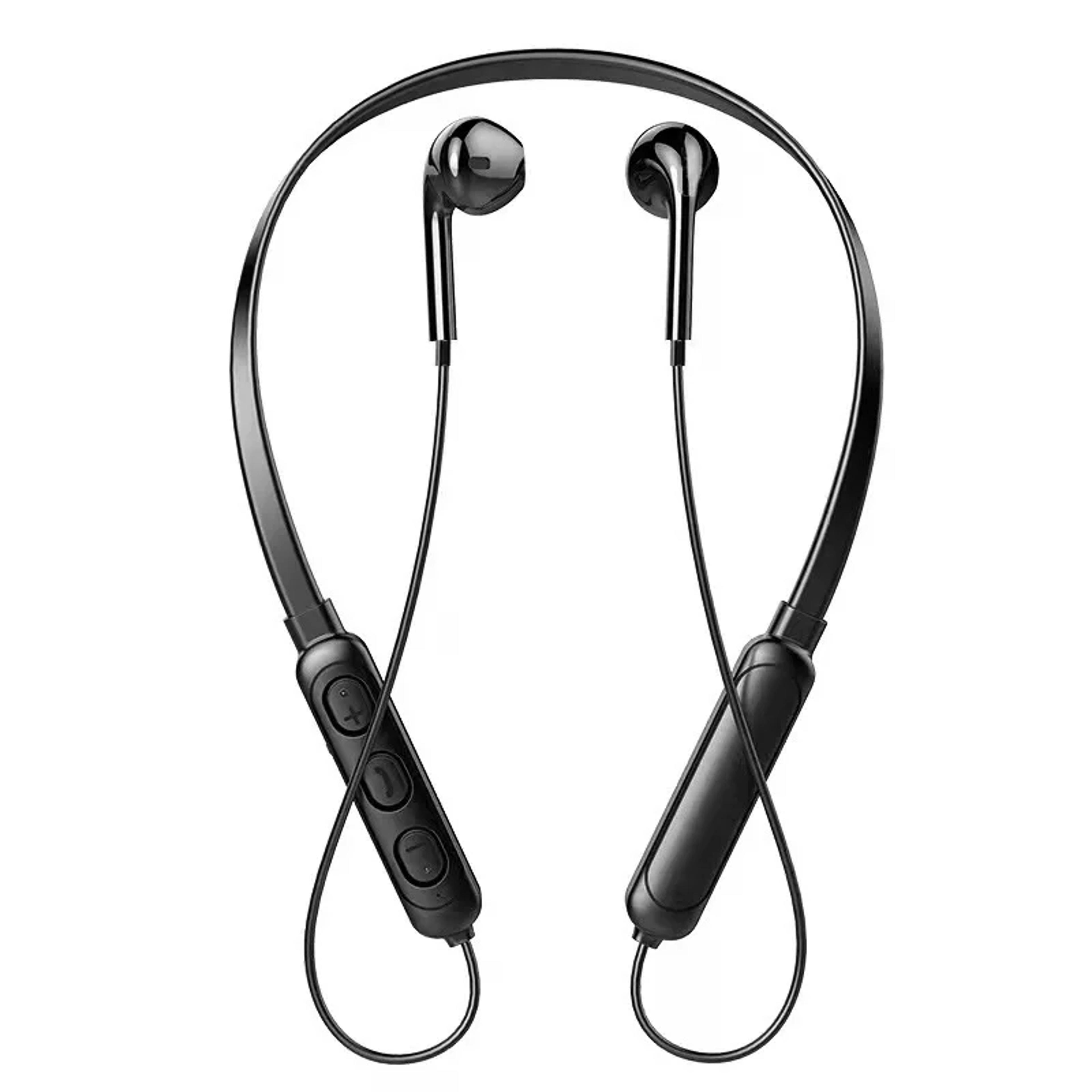 wireless bluetooth neckband earphones with mic sound headset
