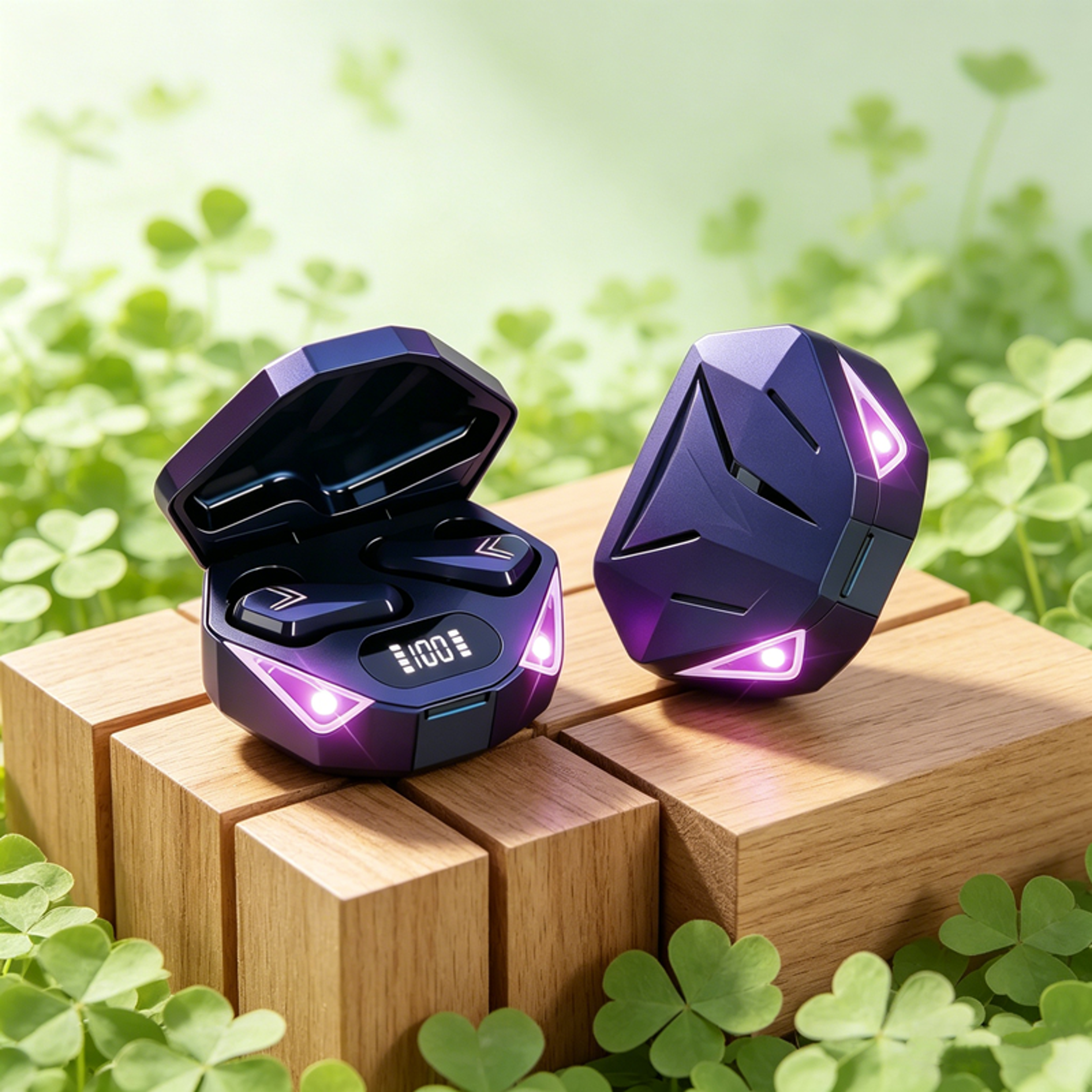 tws wireless gaming earbuds with 65ms low latency bluetooth headphones