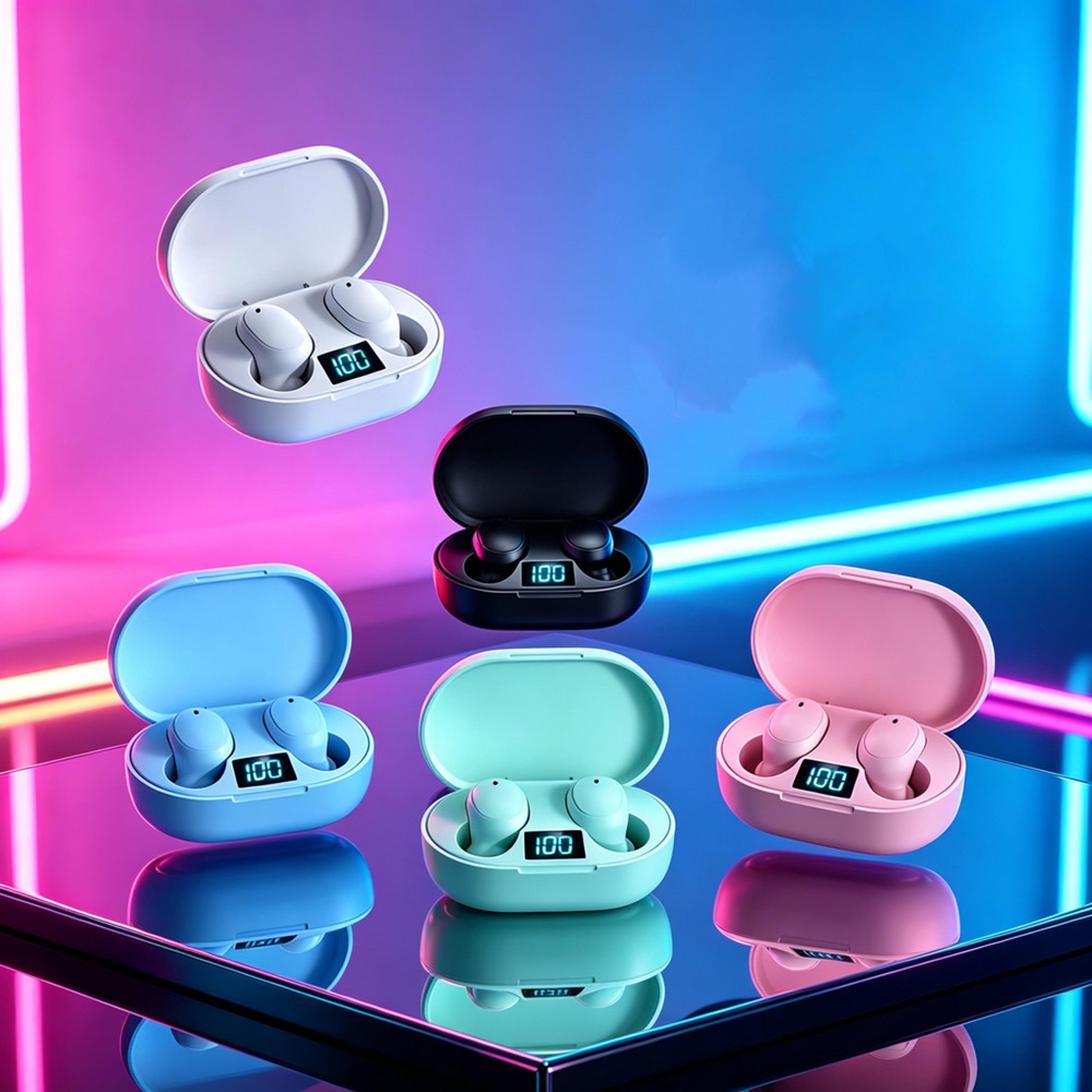 wireless bluetooth headphones sport earbuds with microphone and touch control