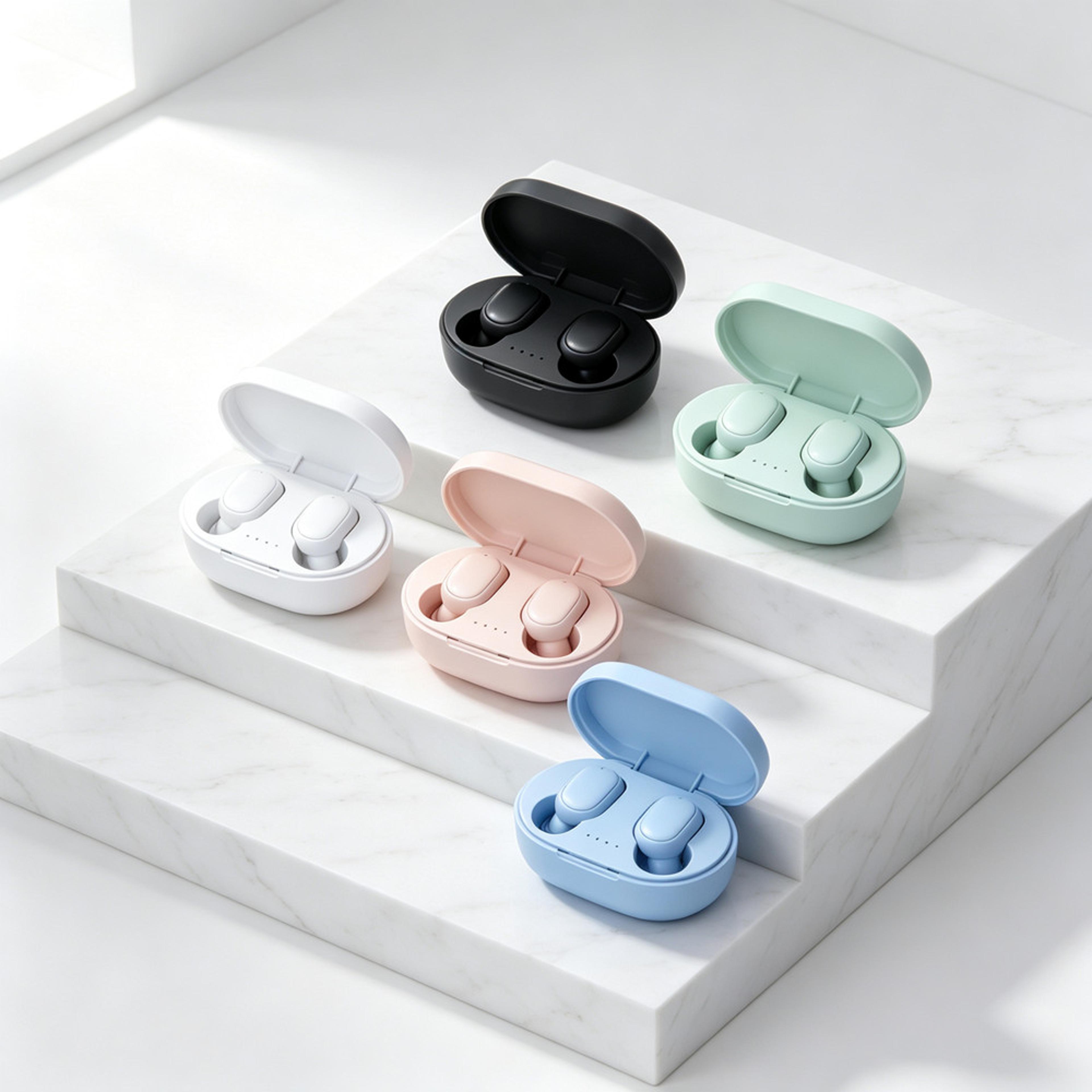 wireless bluetooth earbuds sports headphones with microphone for smartphones