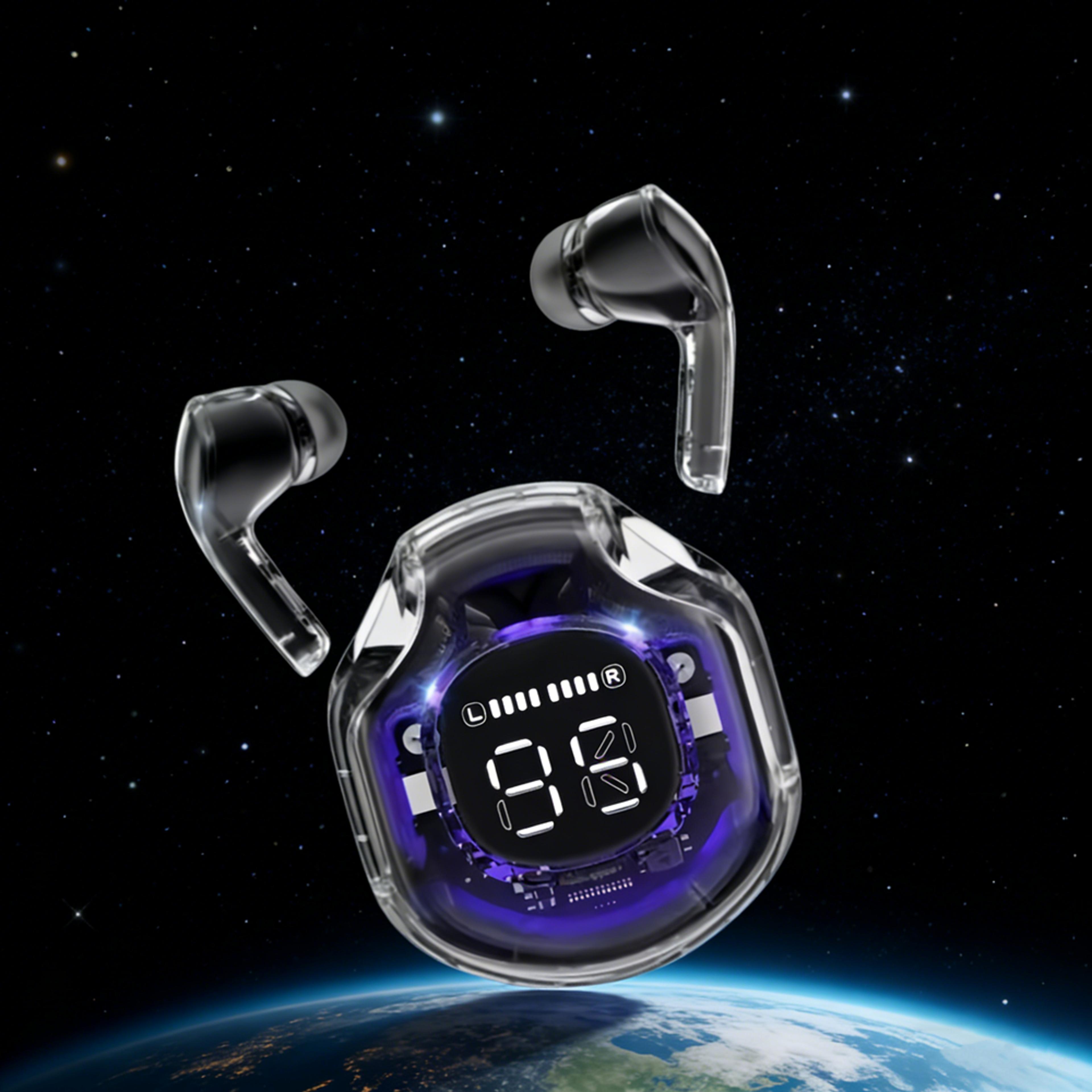 wireless bluetooth earbuds with noise reduction touch control sports headset