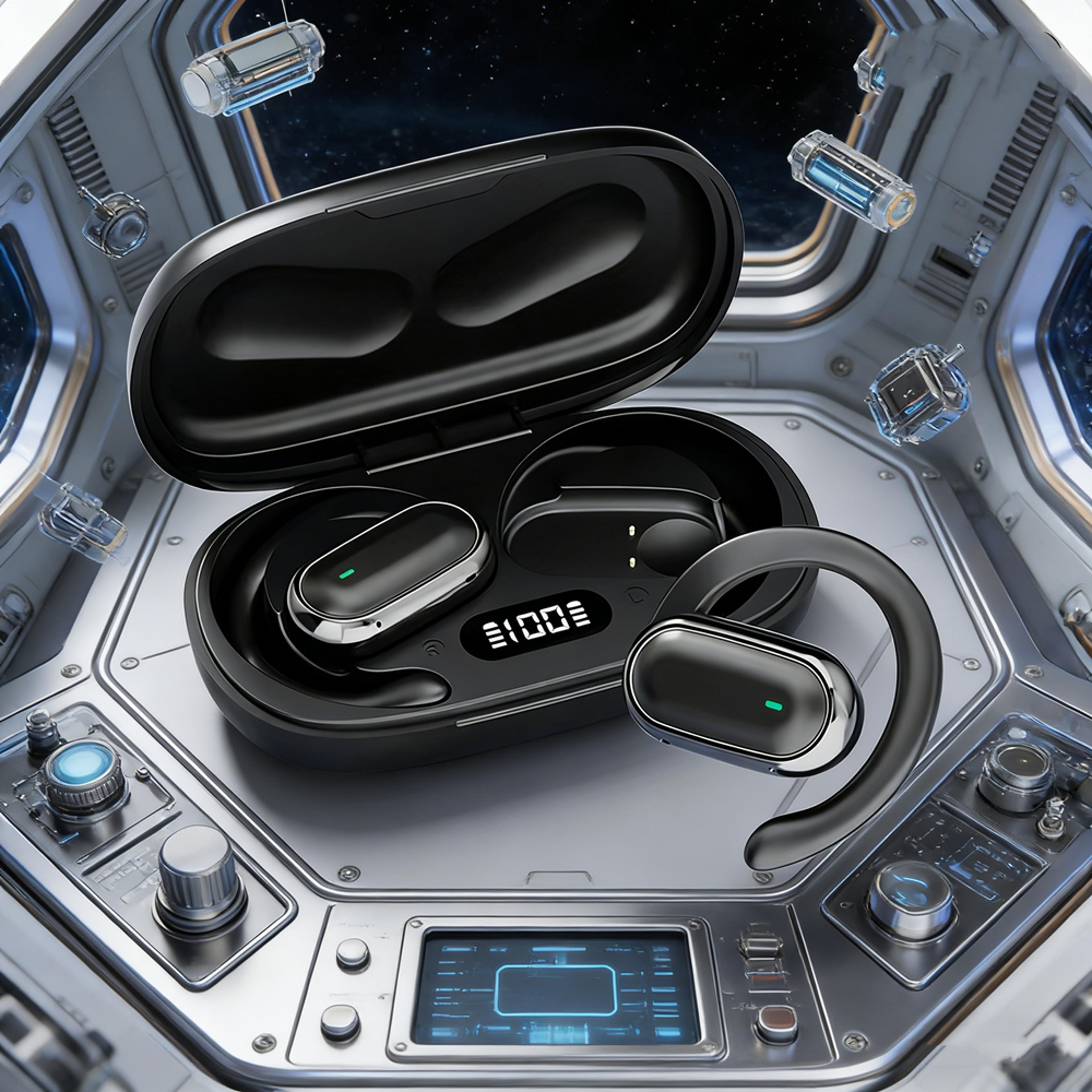 tws bluetooth earbuds wireless headphones with led display noise reduction