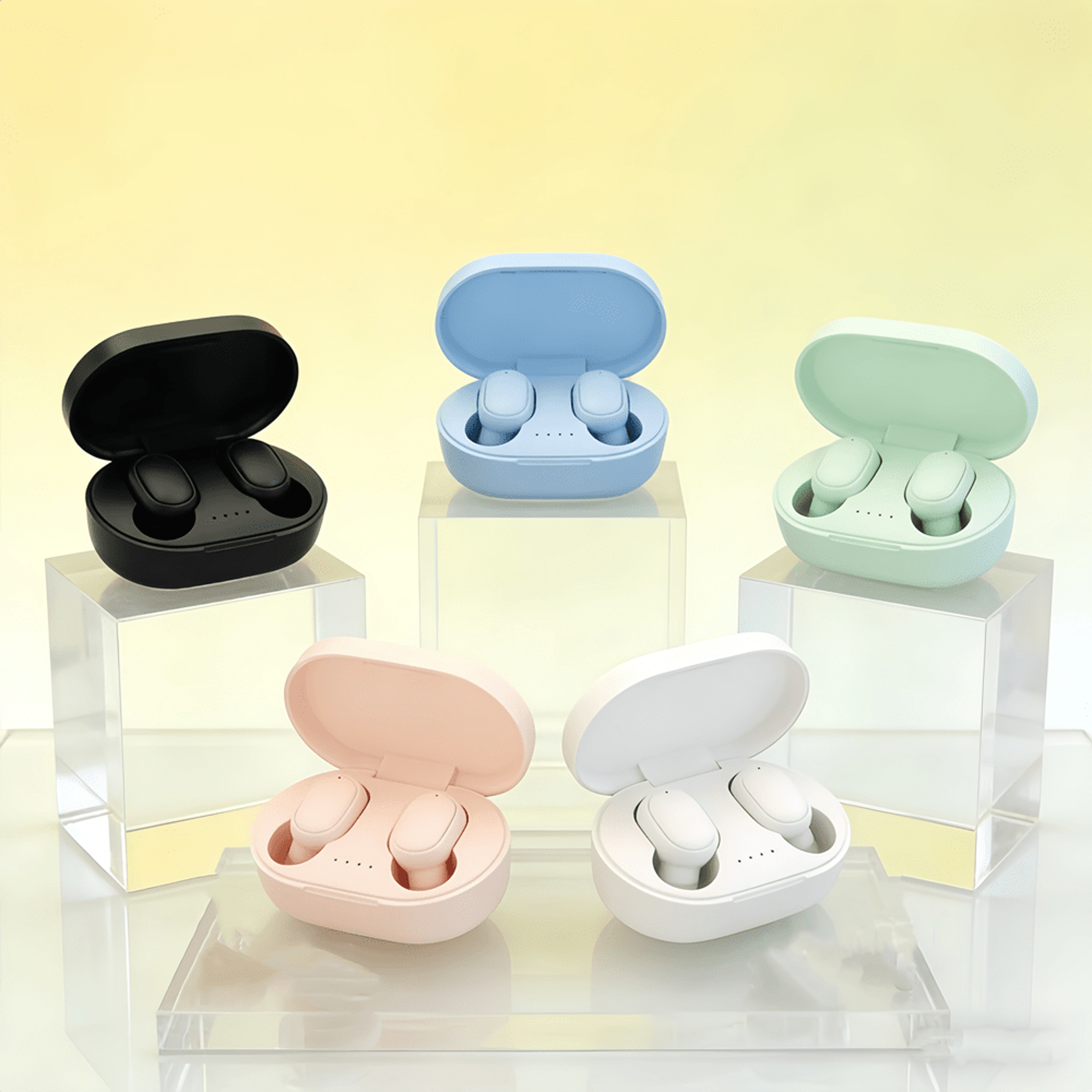 wireless bluetooth headphones tws sport earbuds with microphone for music and calls