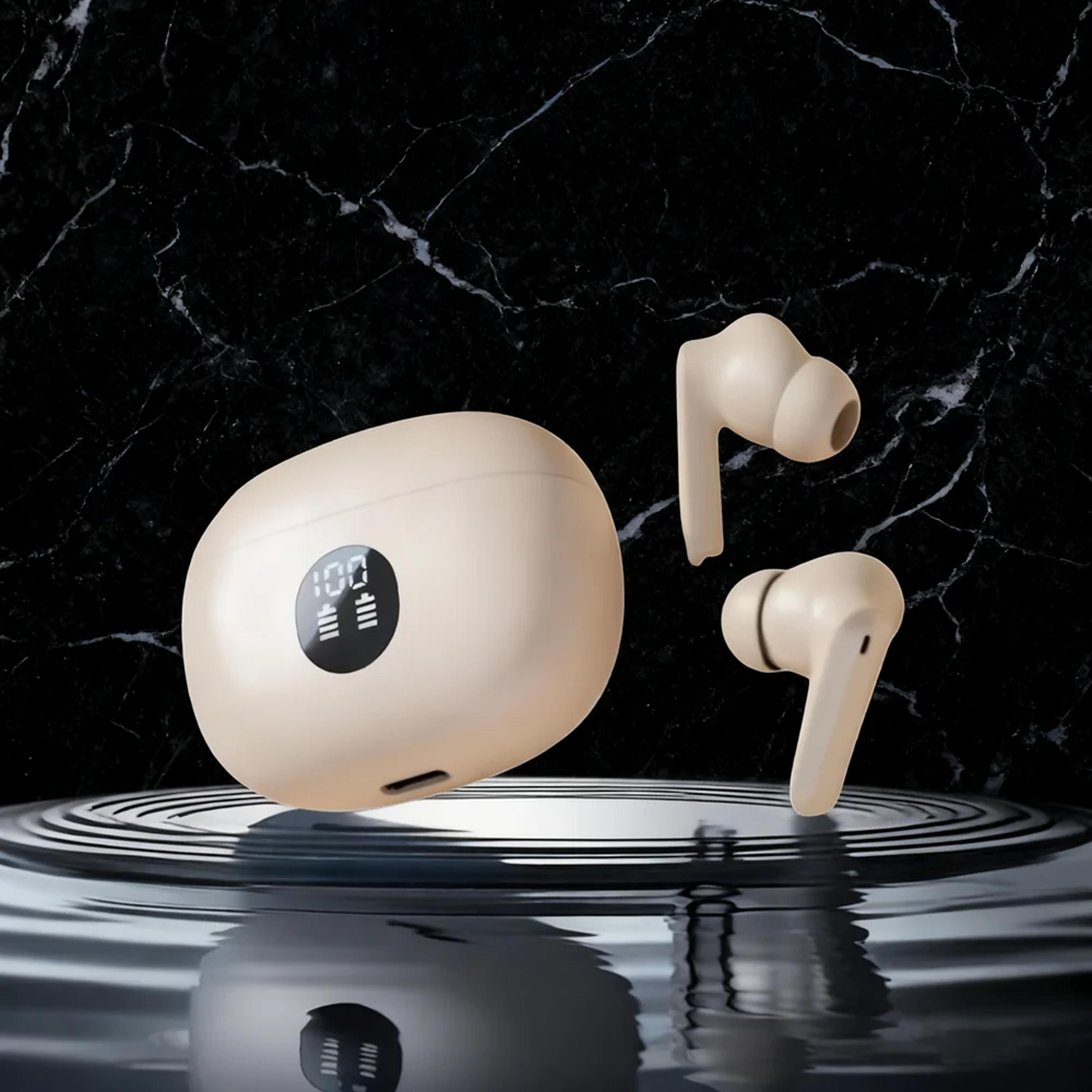 tws wireless bluetooth headphones with noise reduction and deep bass gaming earbuds