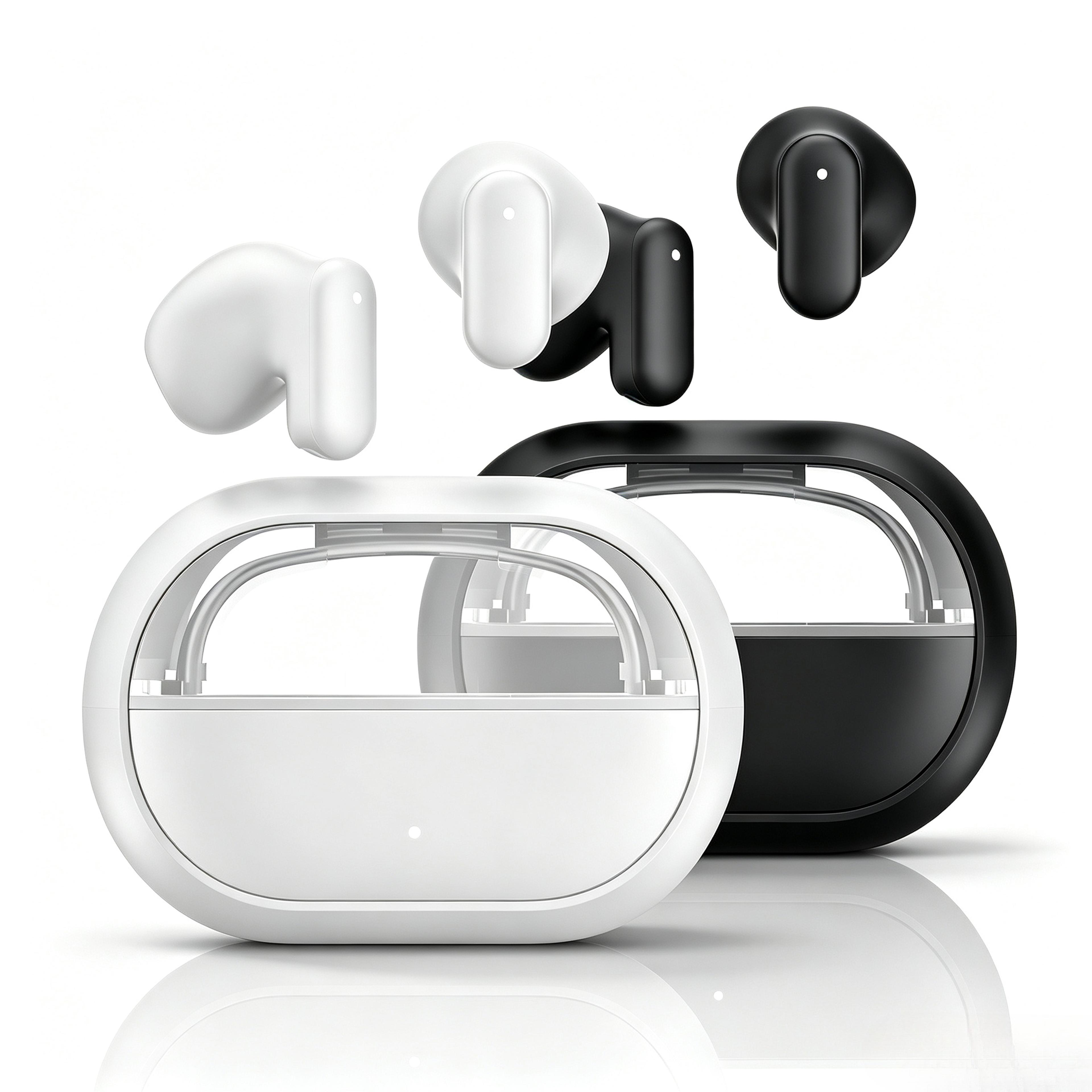 in ear bluetooth wireless gaming earbuds with deep bass and noise reduction