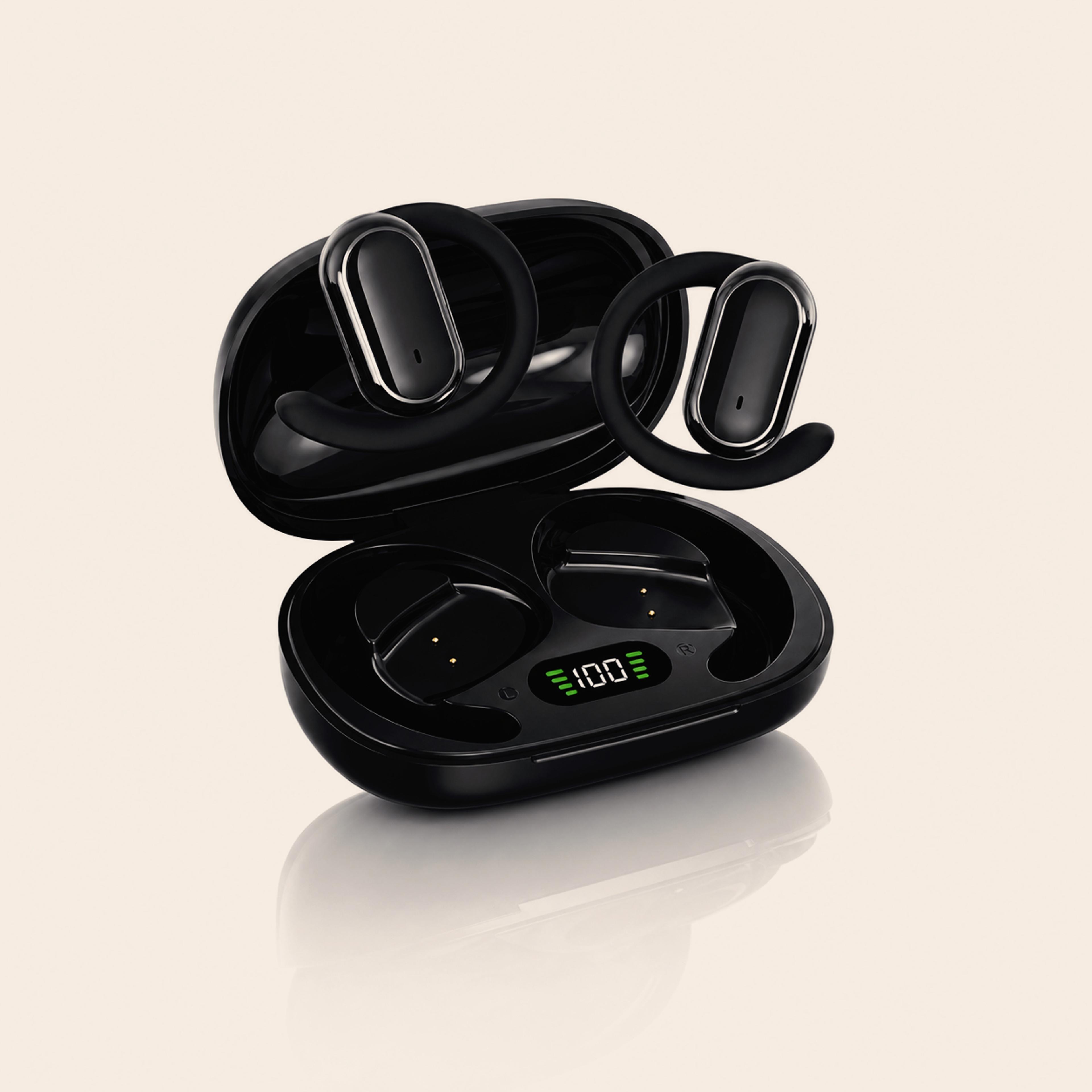 bone conduction wireless sports earphones open ear bluetooth headphones with long battery life