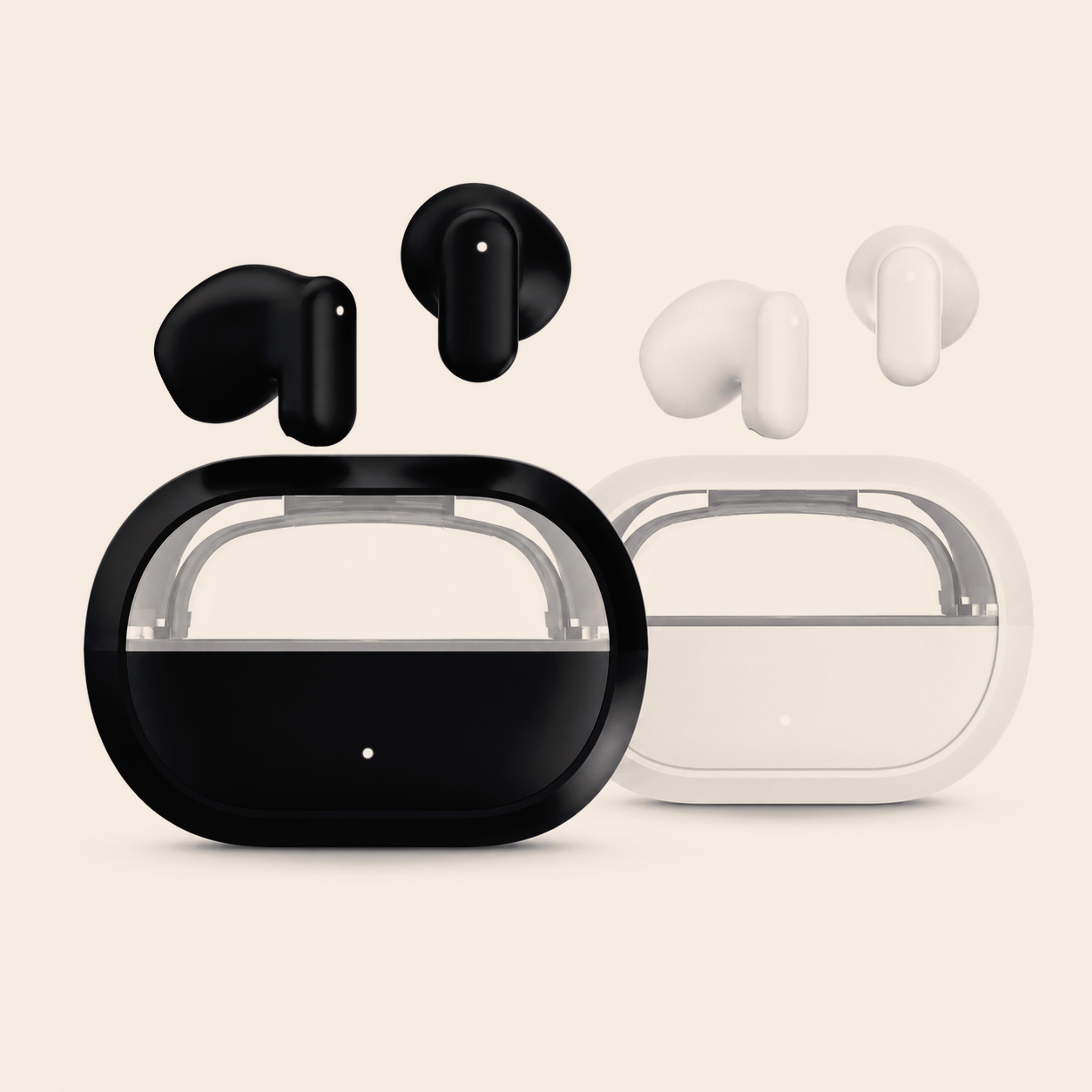 noise canceling bluetooth wireless earbuds hifi stereo headphones with mic