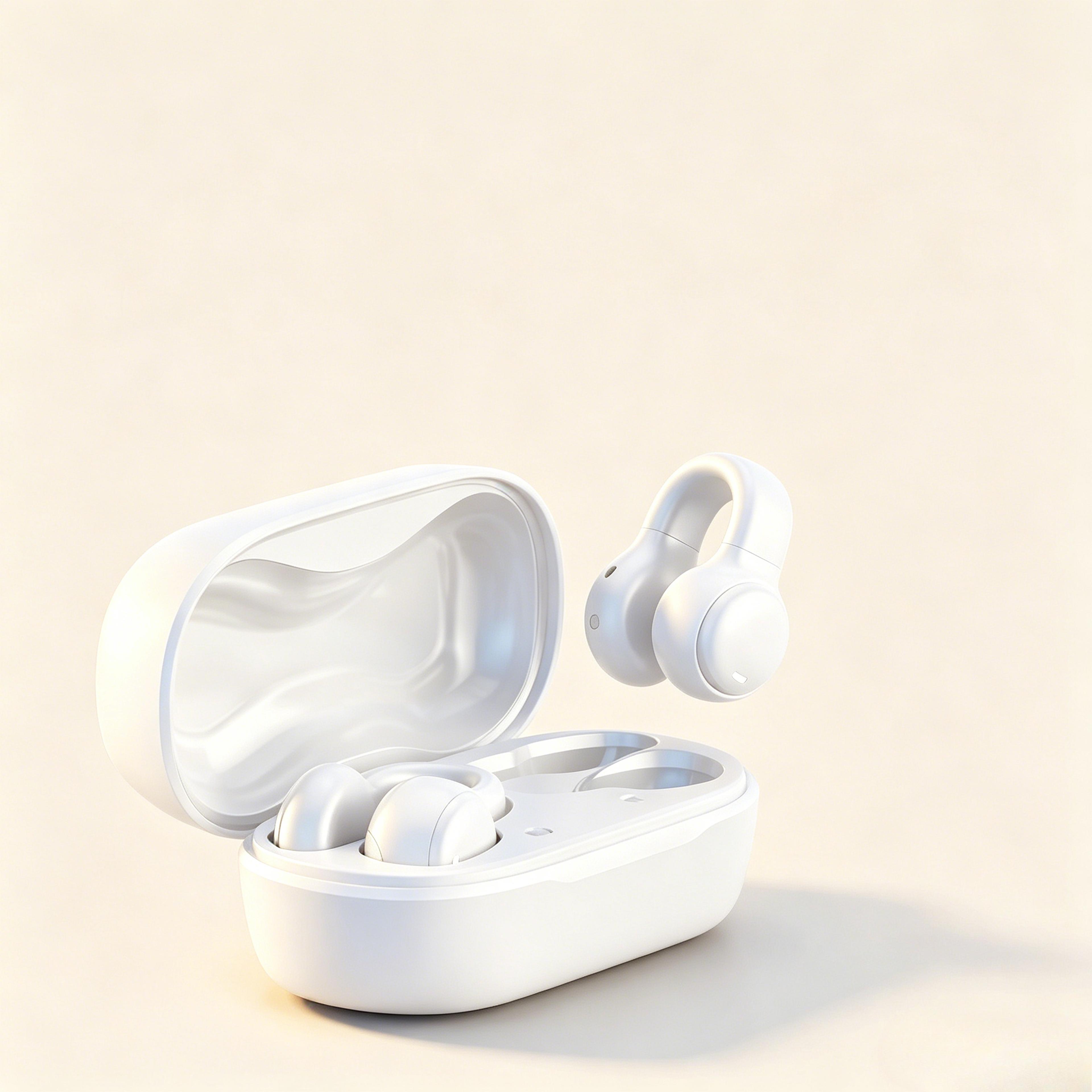 bone conduction wireless headphones hifi stereo sports earbuds with noise reduction mic