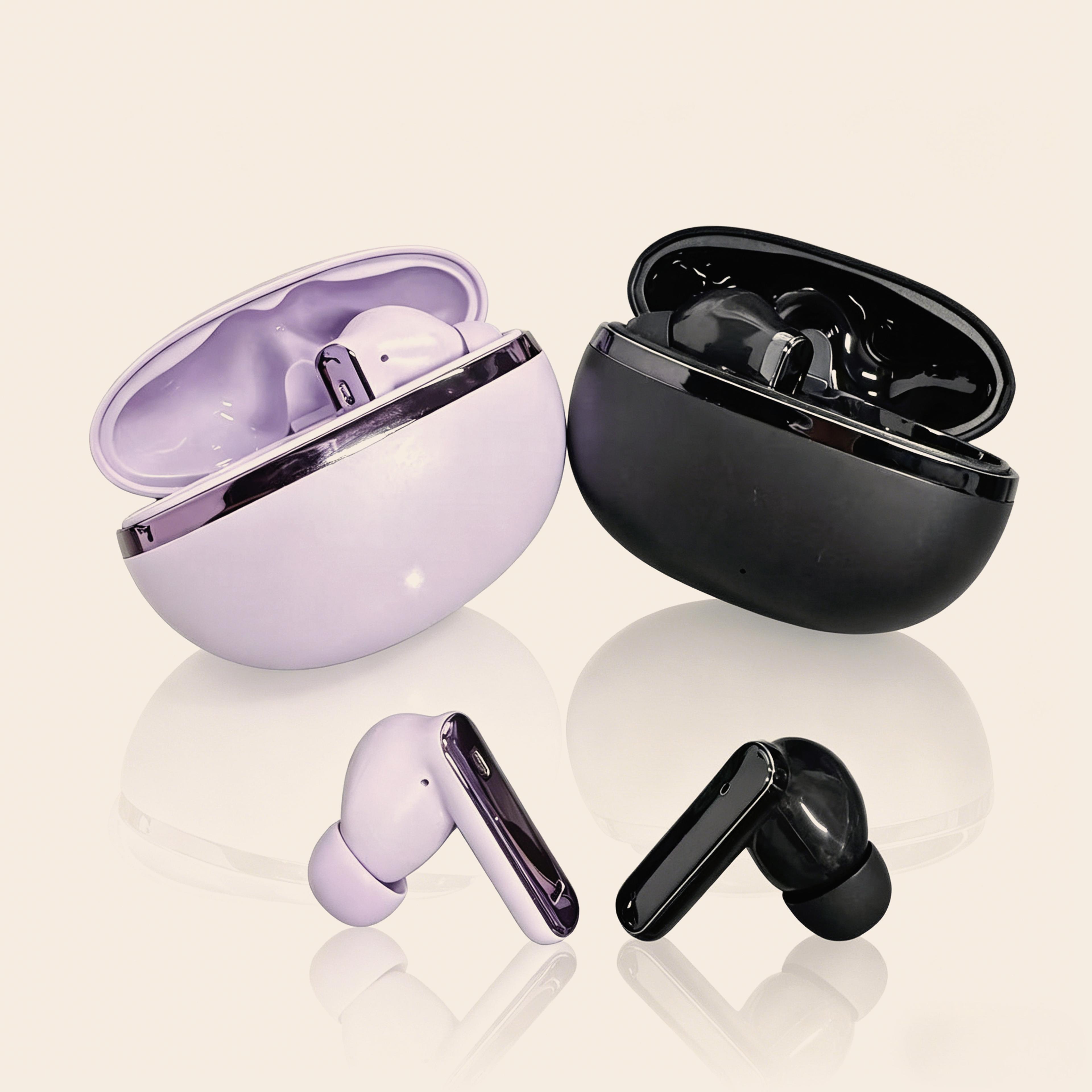 wireless bluetooth earbuds sport earphones with noise reduction and clear call mic