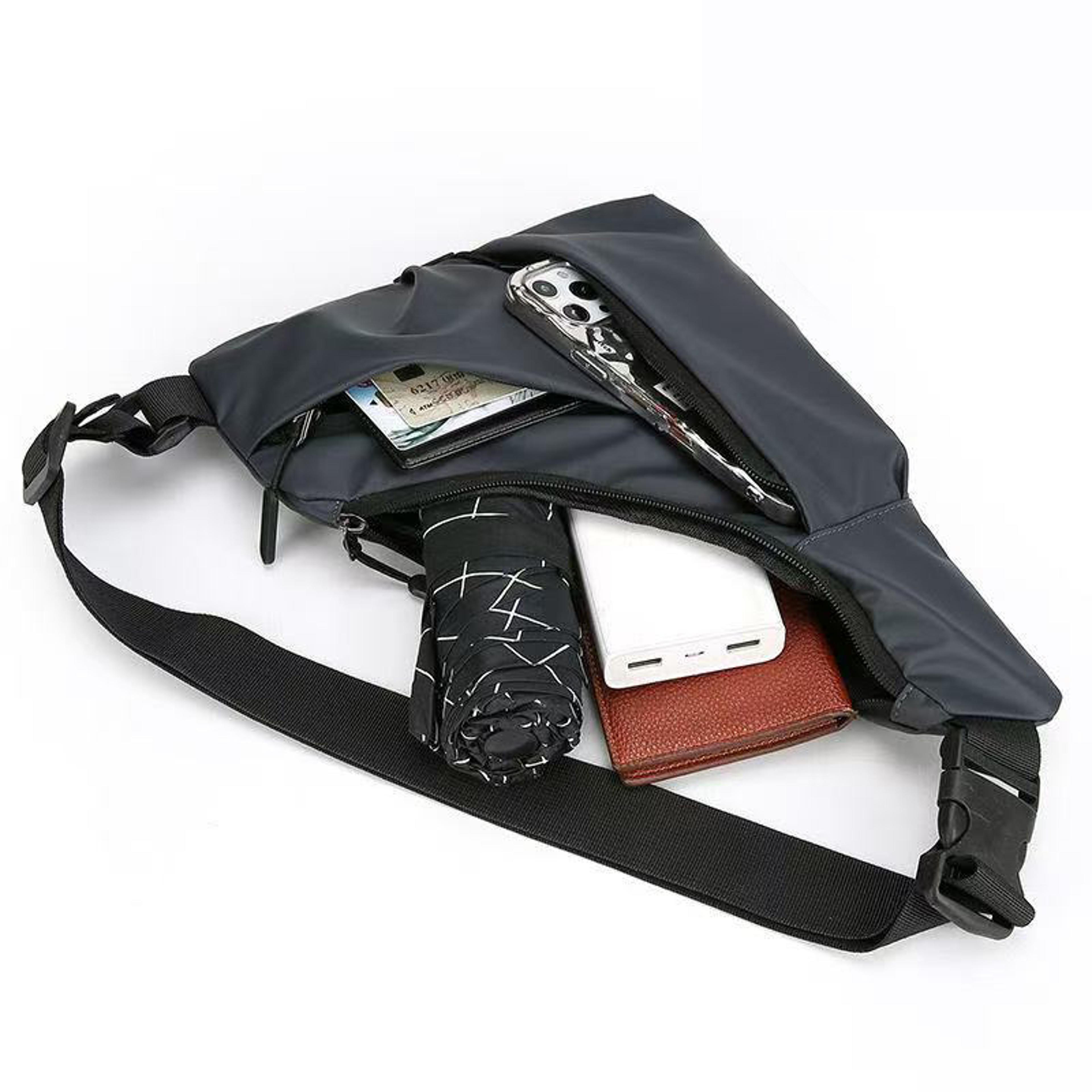 everyday mens crossbody bag versatile casual chest and shoulder pack