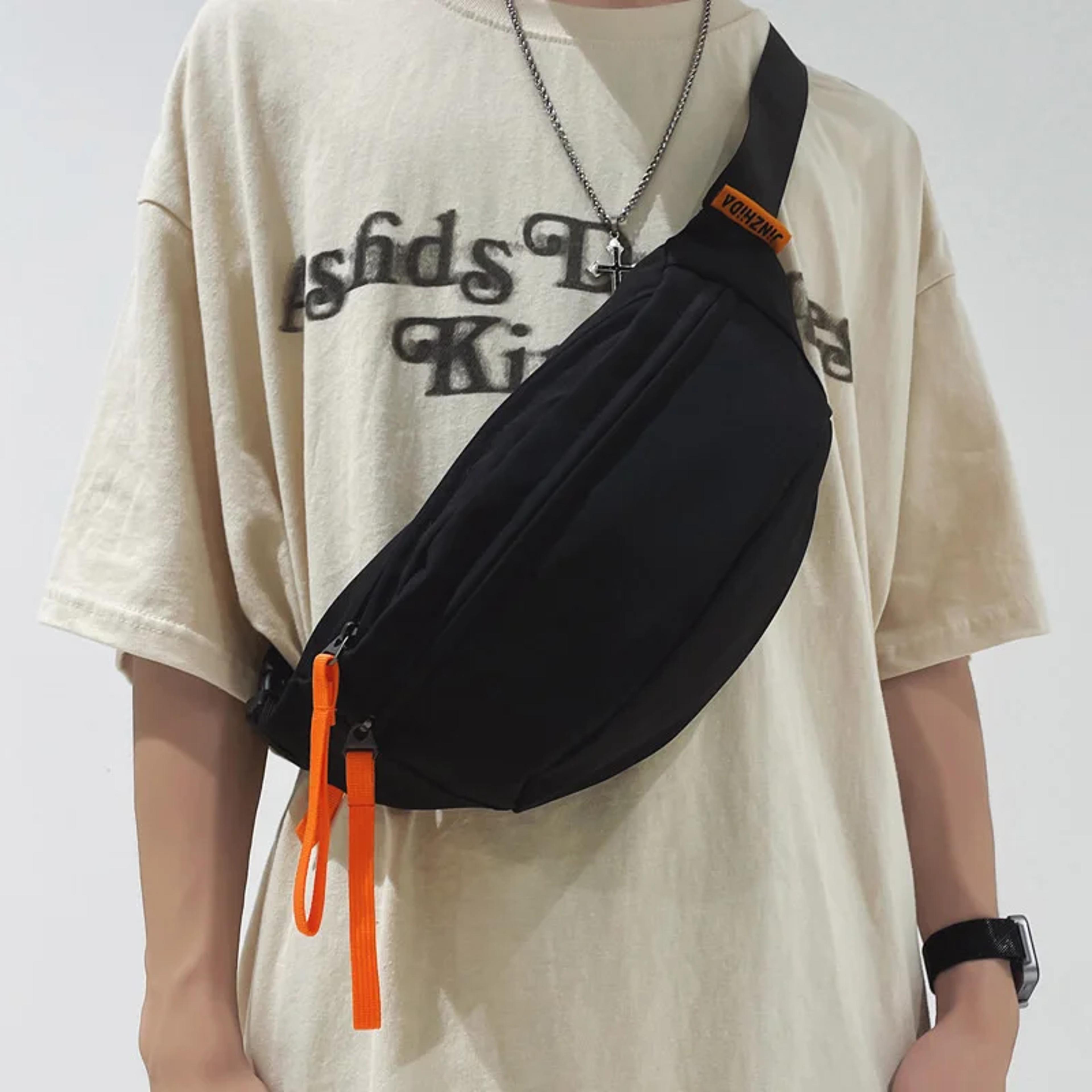 waterproof unisex sling bag for travel and everyday carry