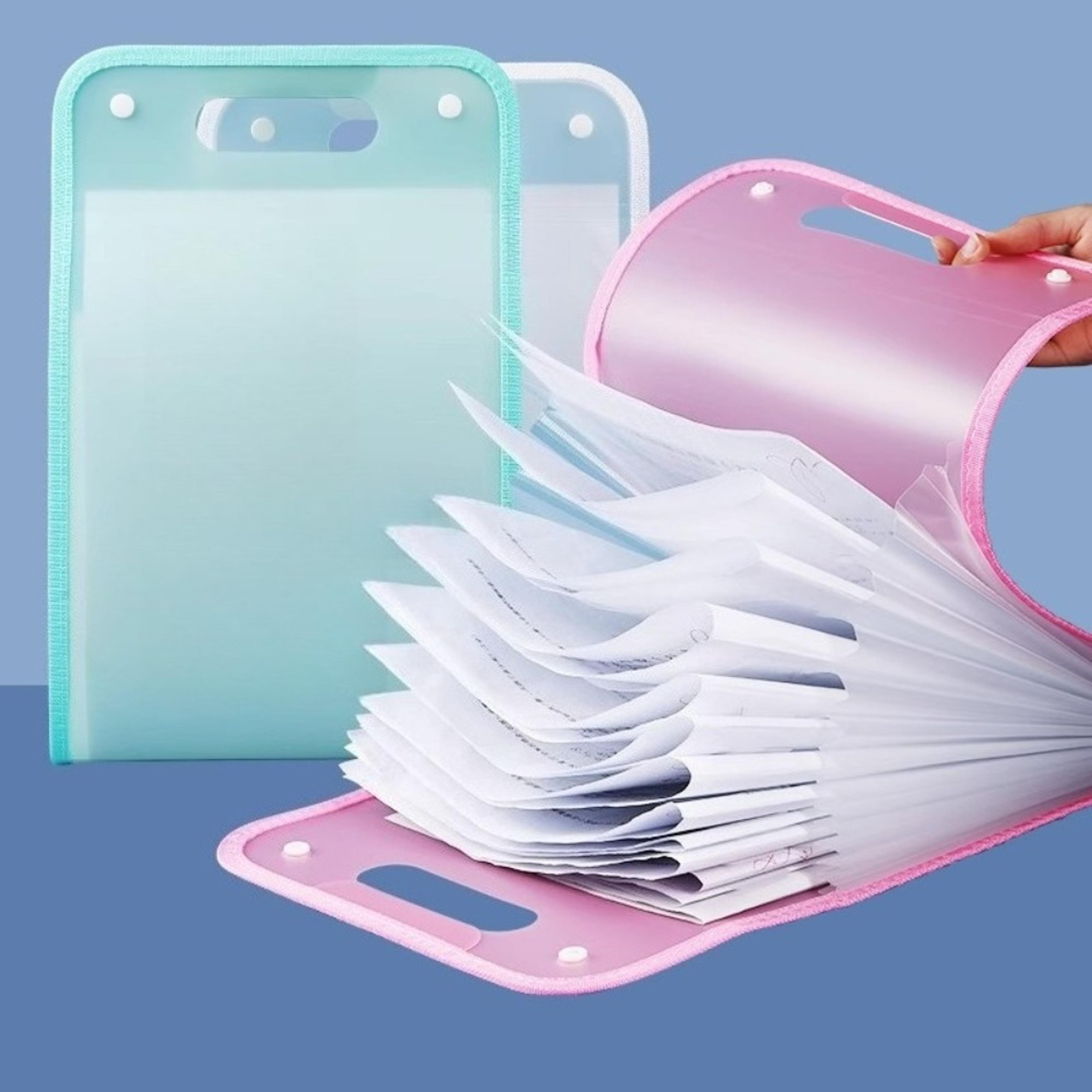 studysort large capacity accordion file organizer for students