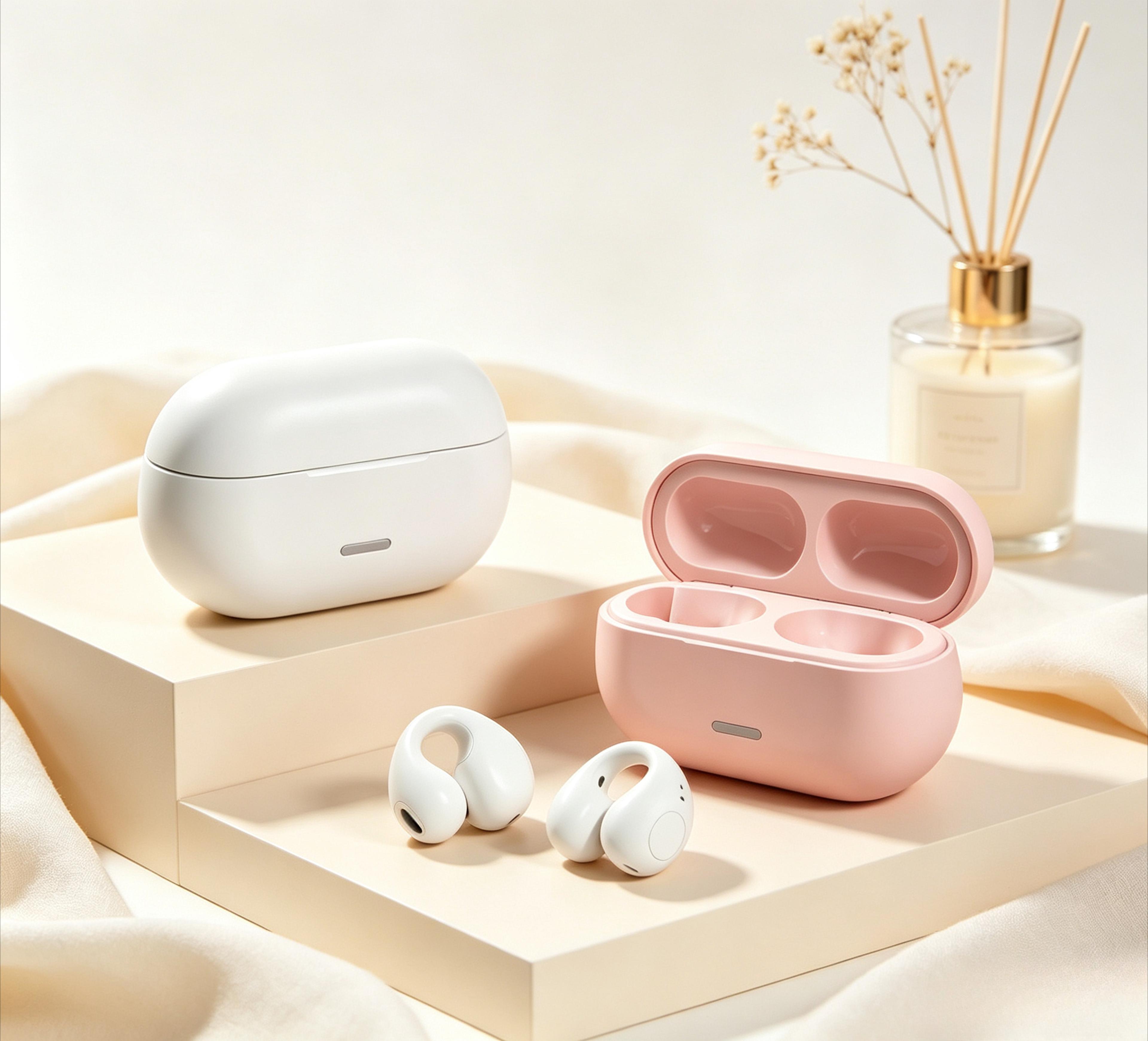 activefit bluetooth ear clip headphones with hifi stereo sound