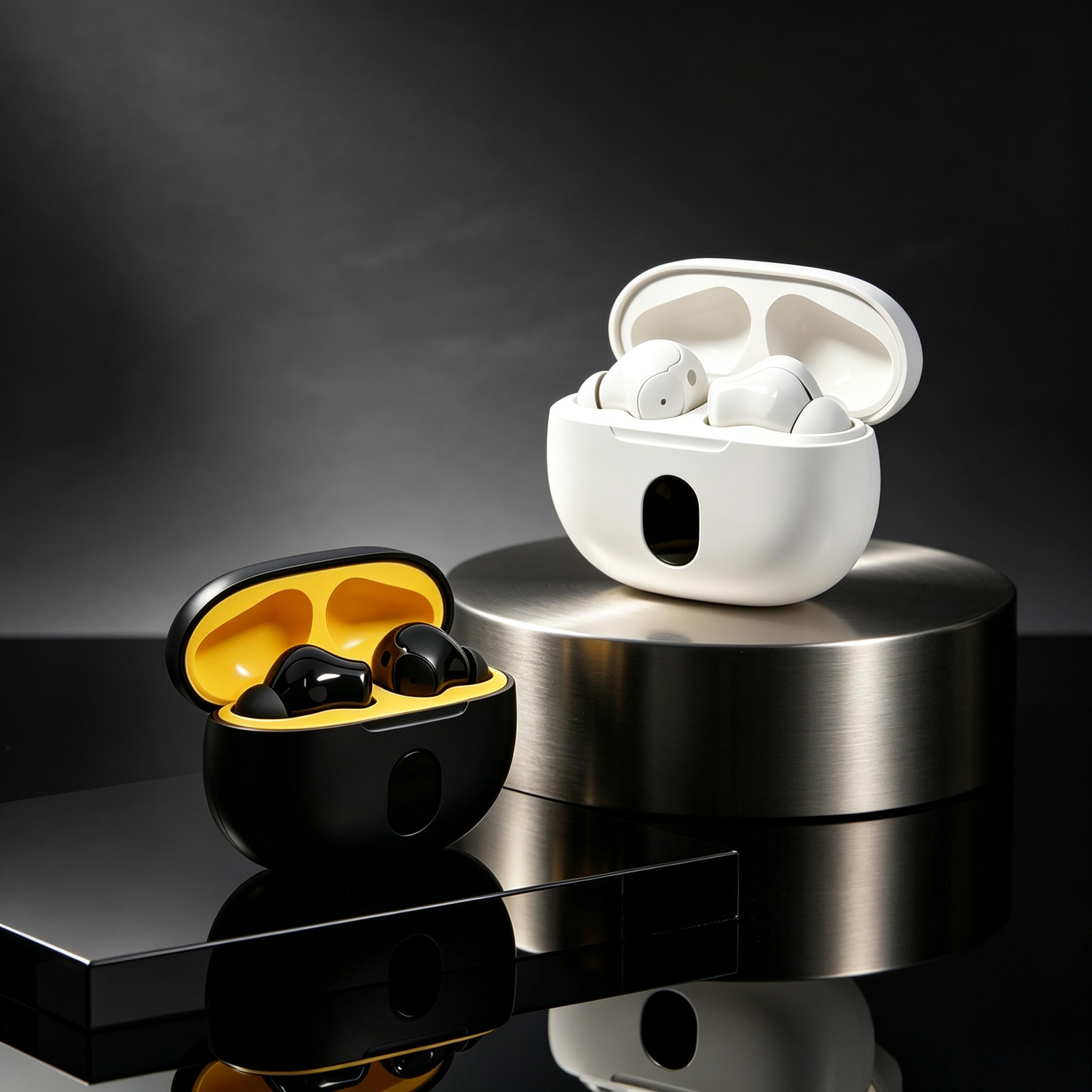 smart app wireless earbuds with firmware update support