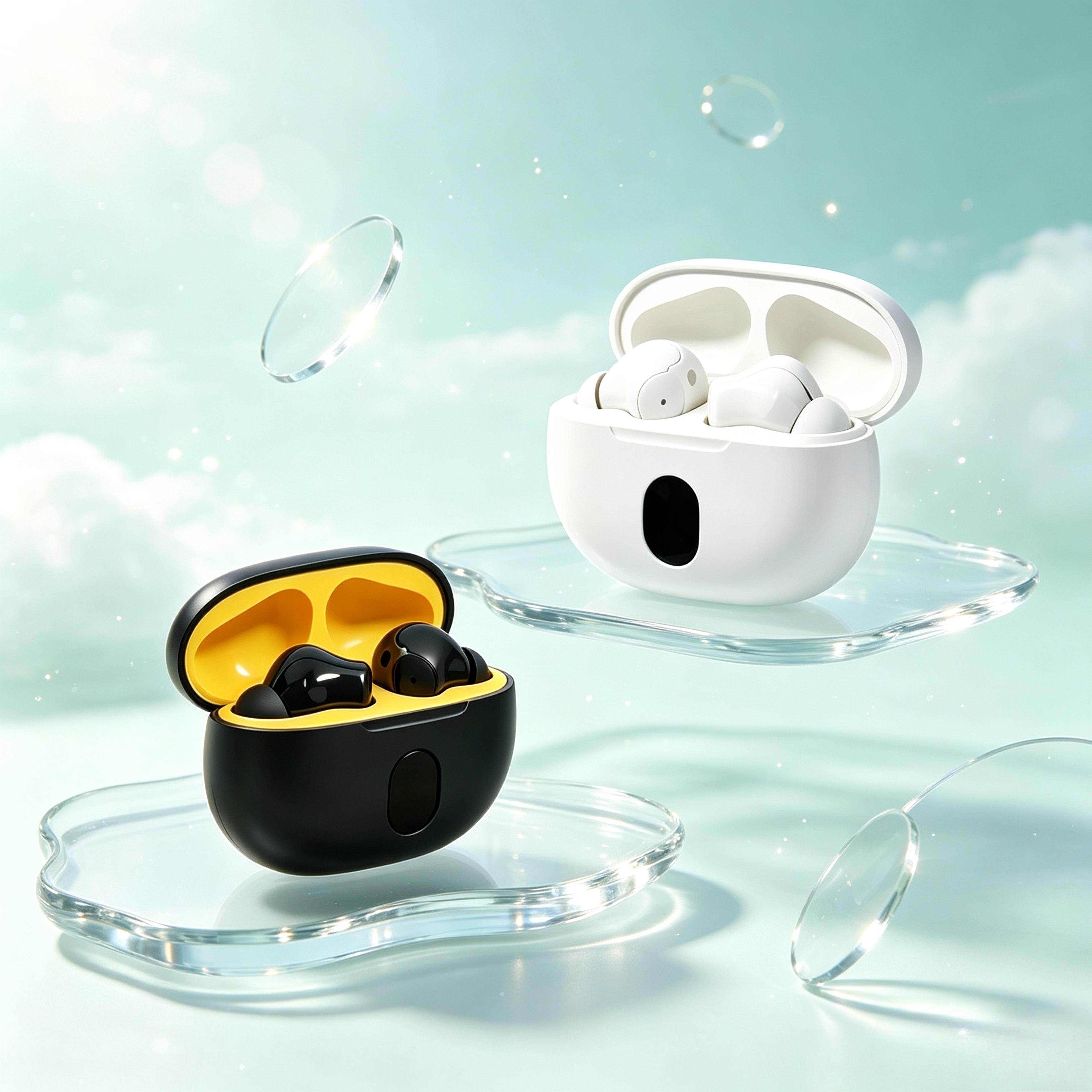 sleek wireless gaming earbuds and fashion bluetooth earphones