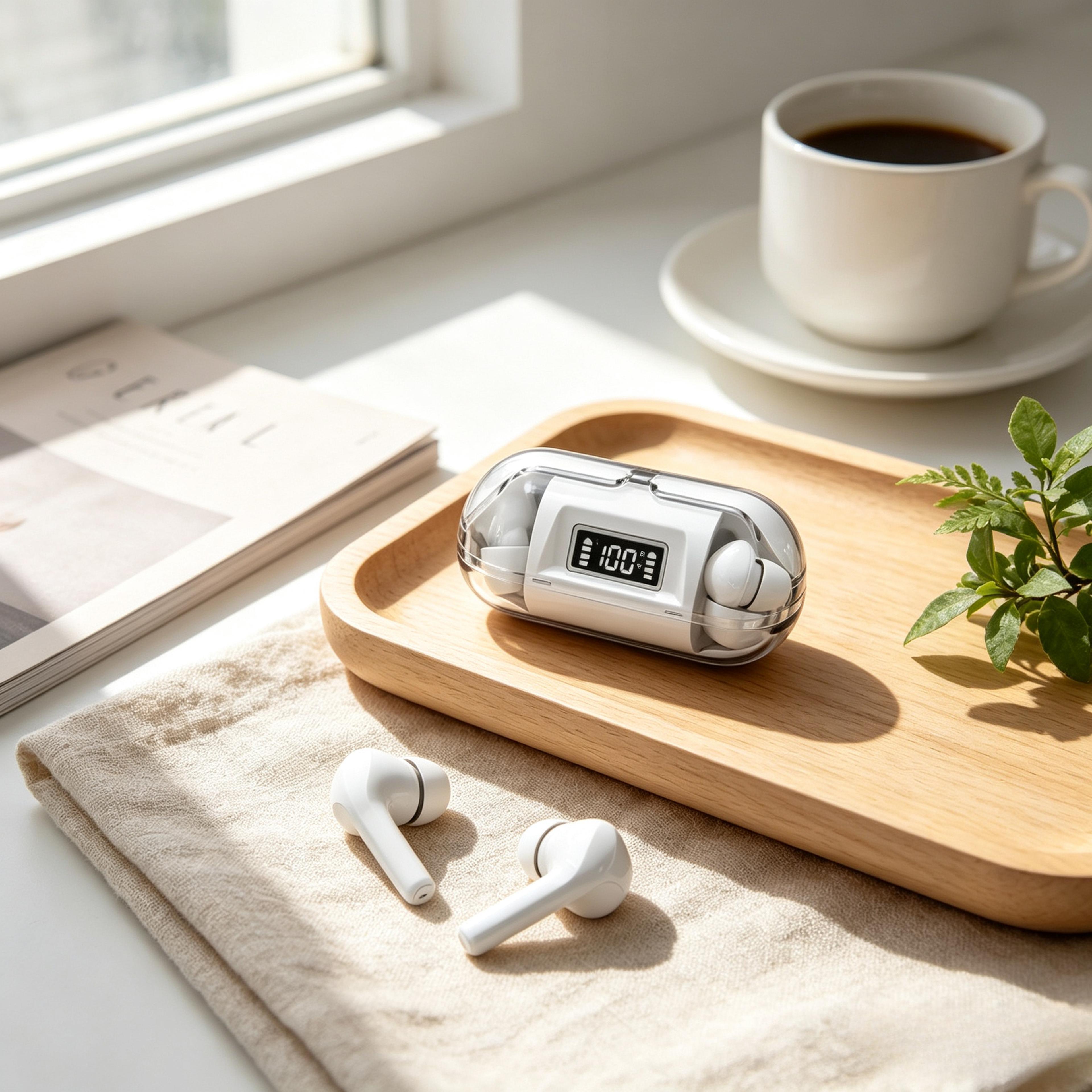 securefit wireless bluetooth earbuds with custom comfort tips