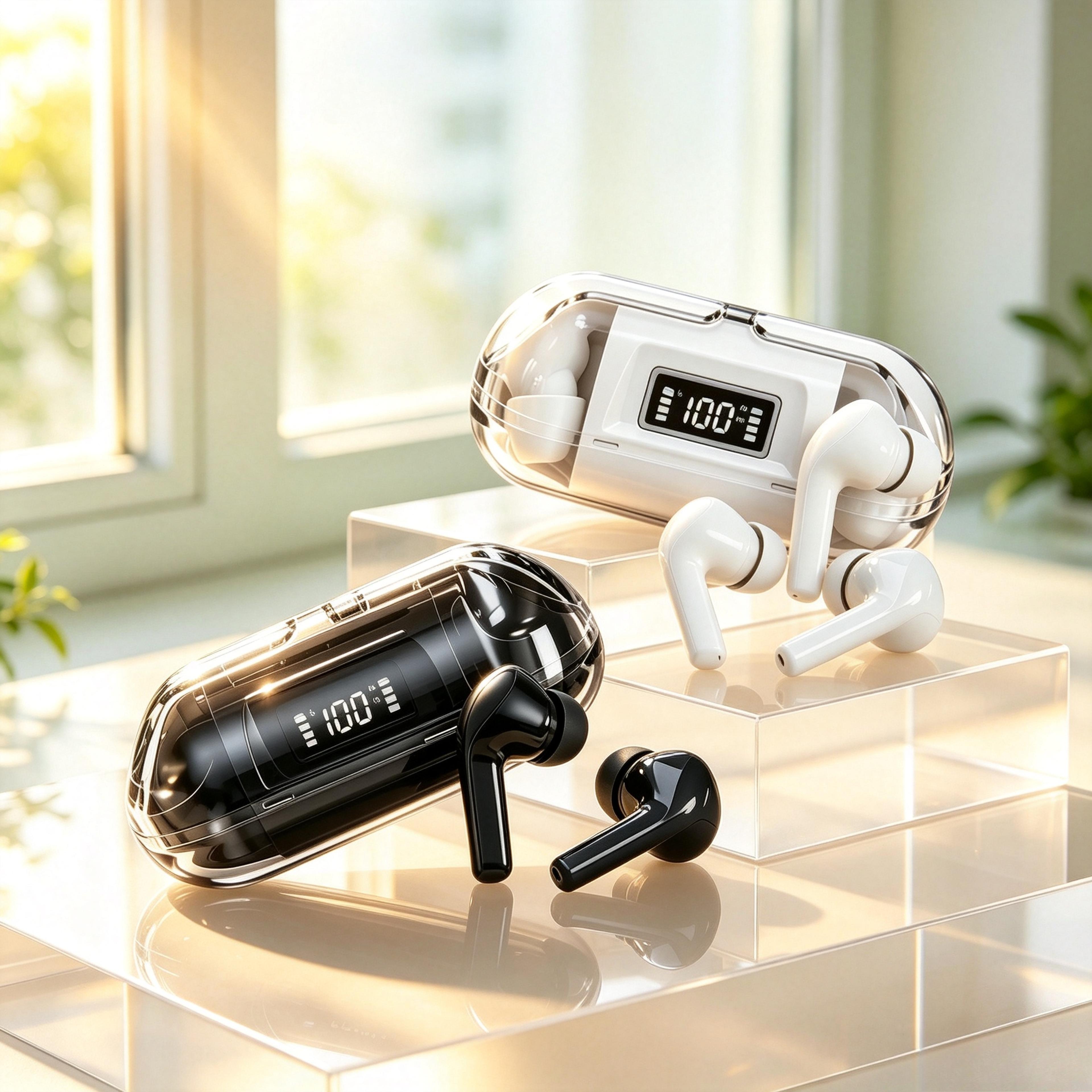 durable tws wireless earbuds with reinforced cables and comfortable fit